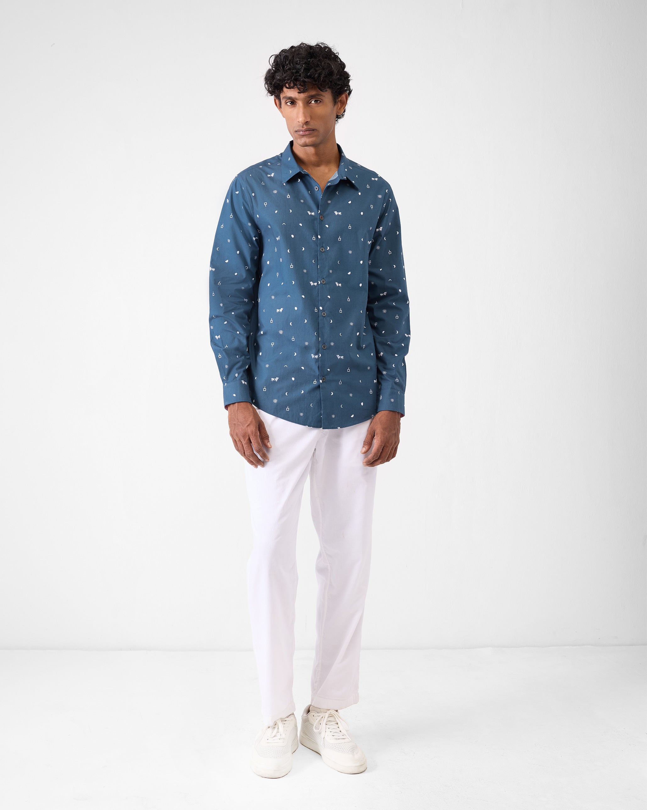 Hakuna Shirt - Navy Print