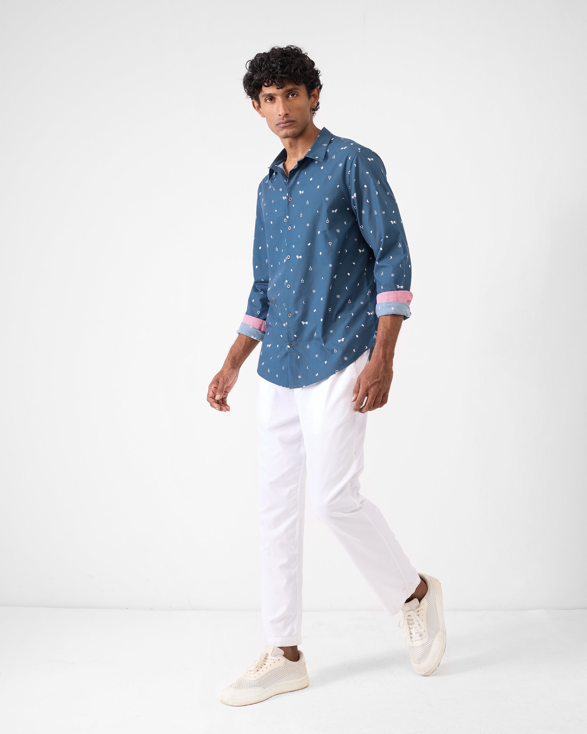 Hakuna Shirt - Navy Print