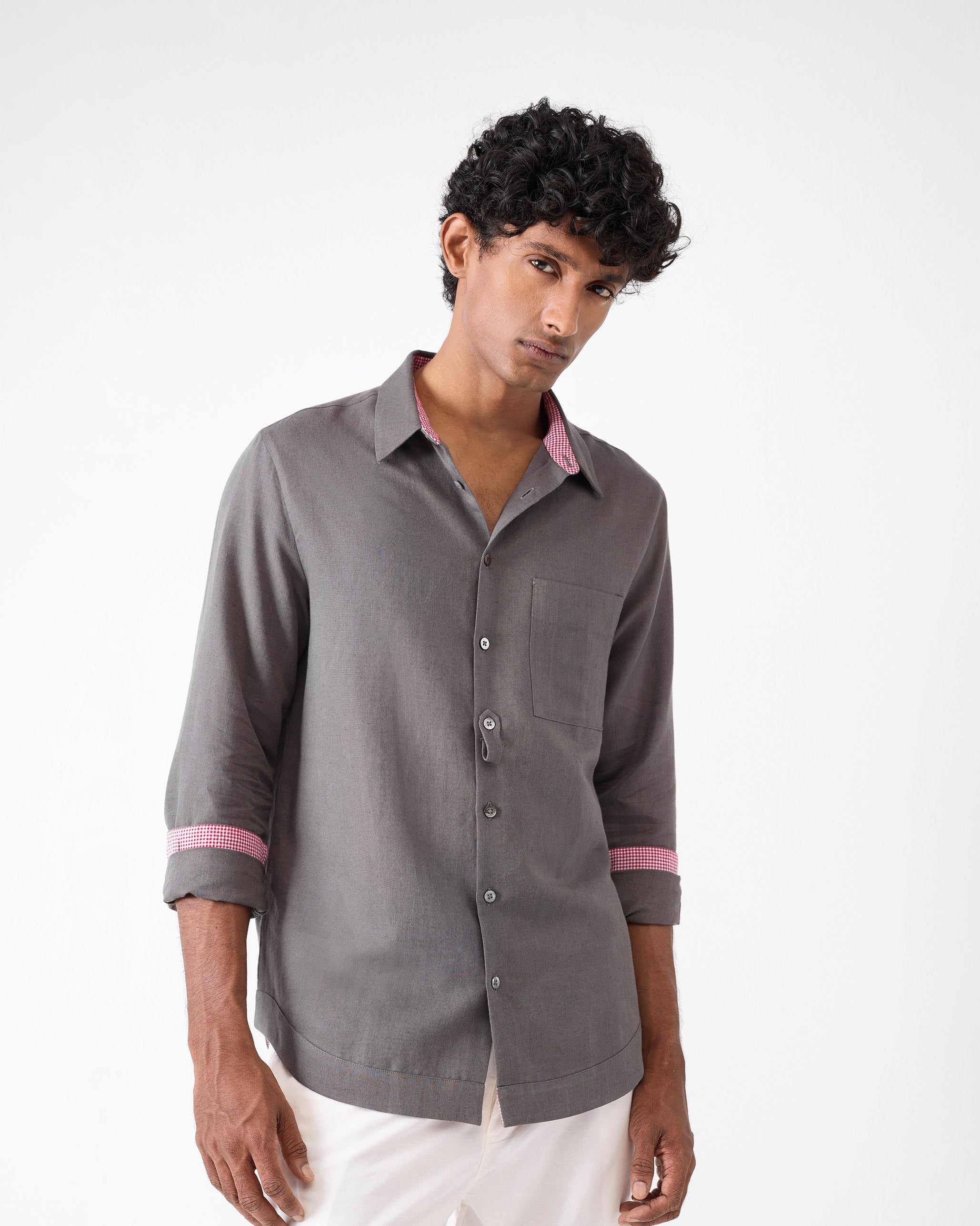 Hampi Shirt - Charcoal
