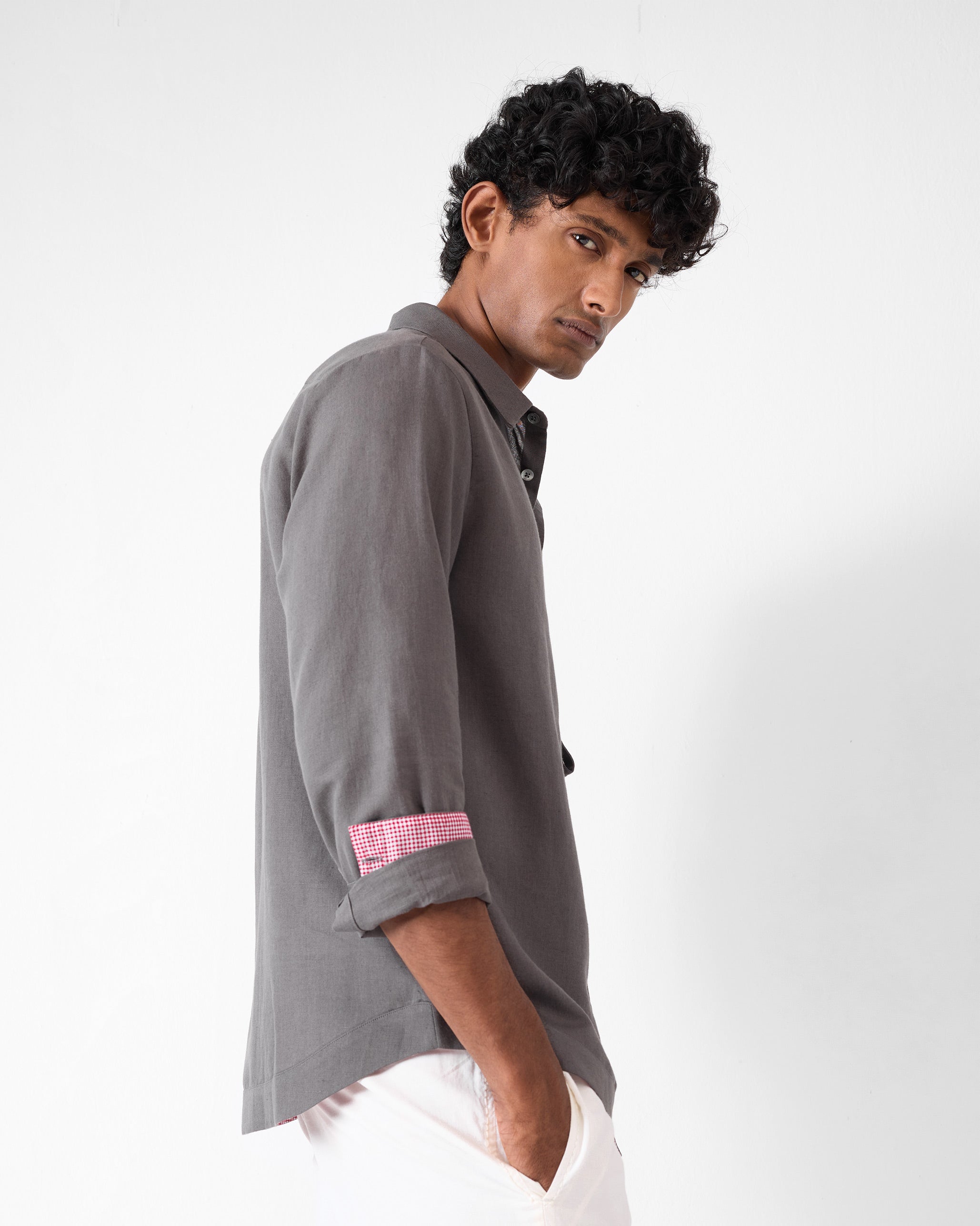 Hampi Shirt - Charcoal