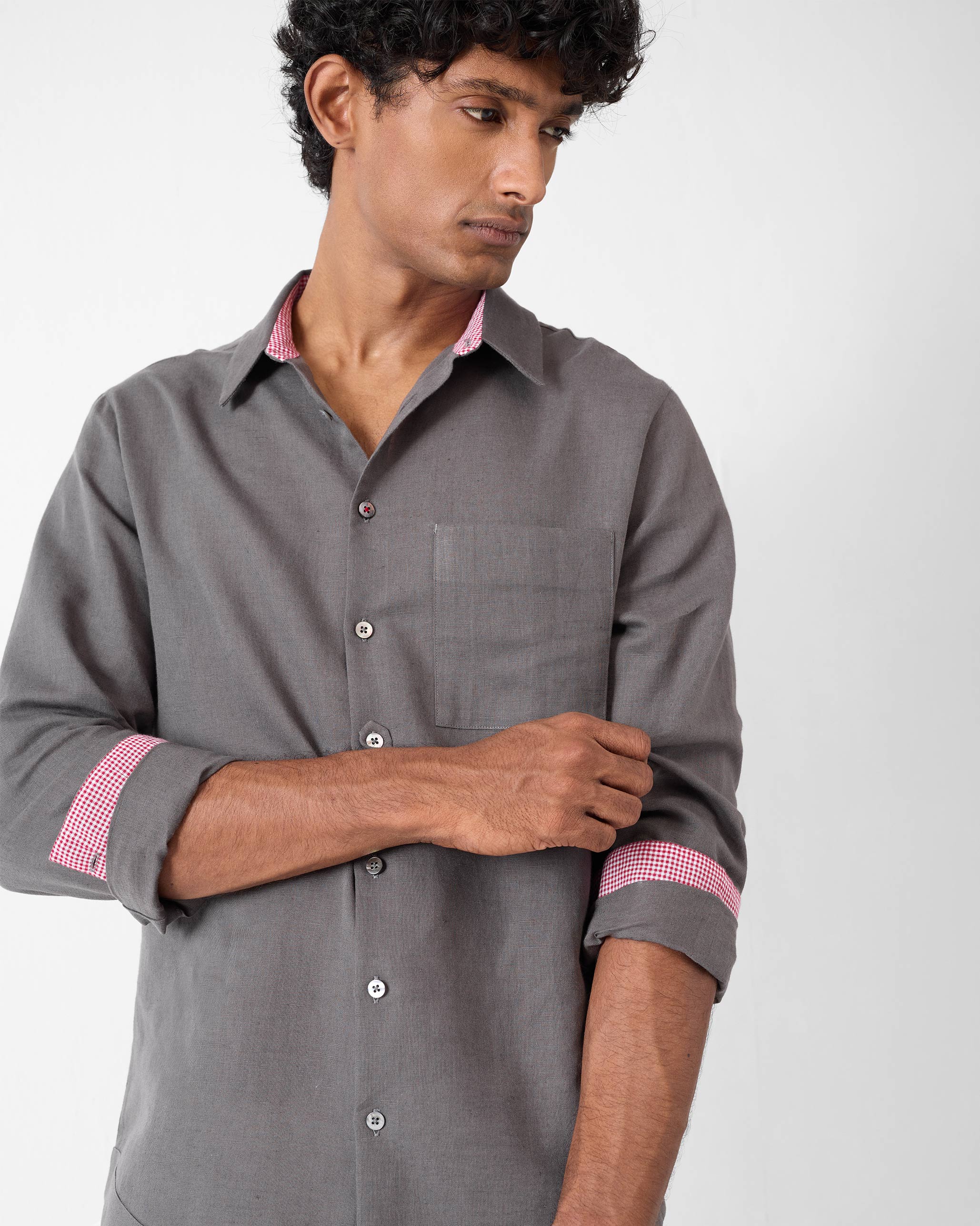 Hampi Shirt - Charcoal