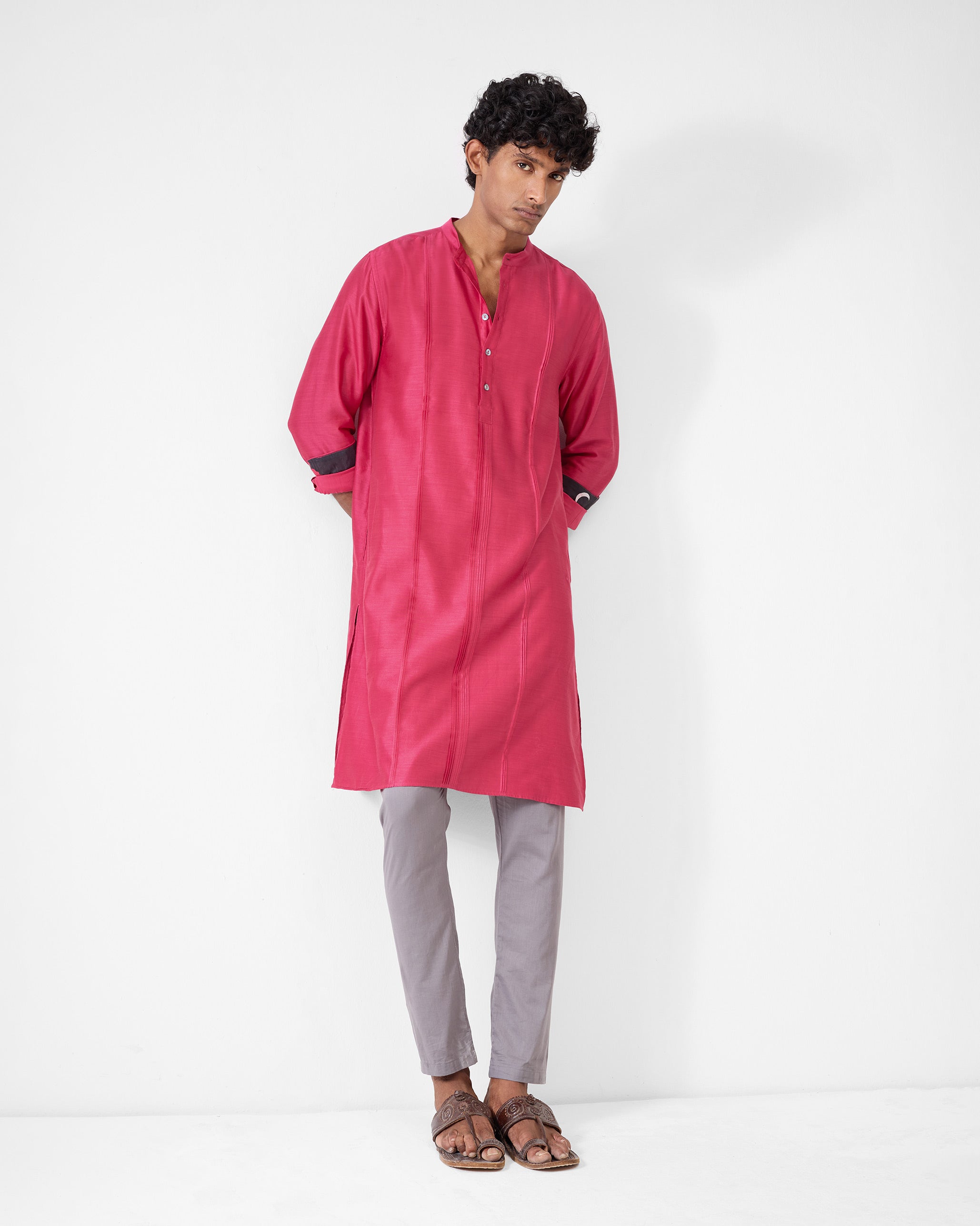 Naaz Kurta - Watermelon