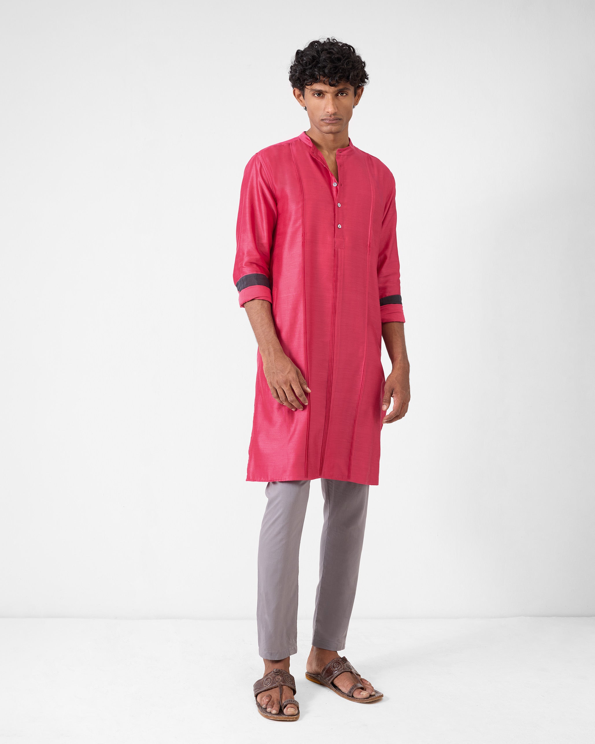 Naaz Kurta - Watermelon