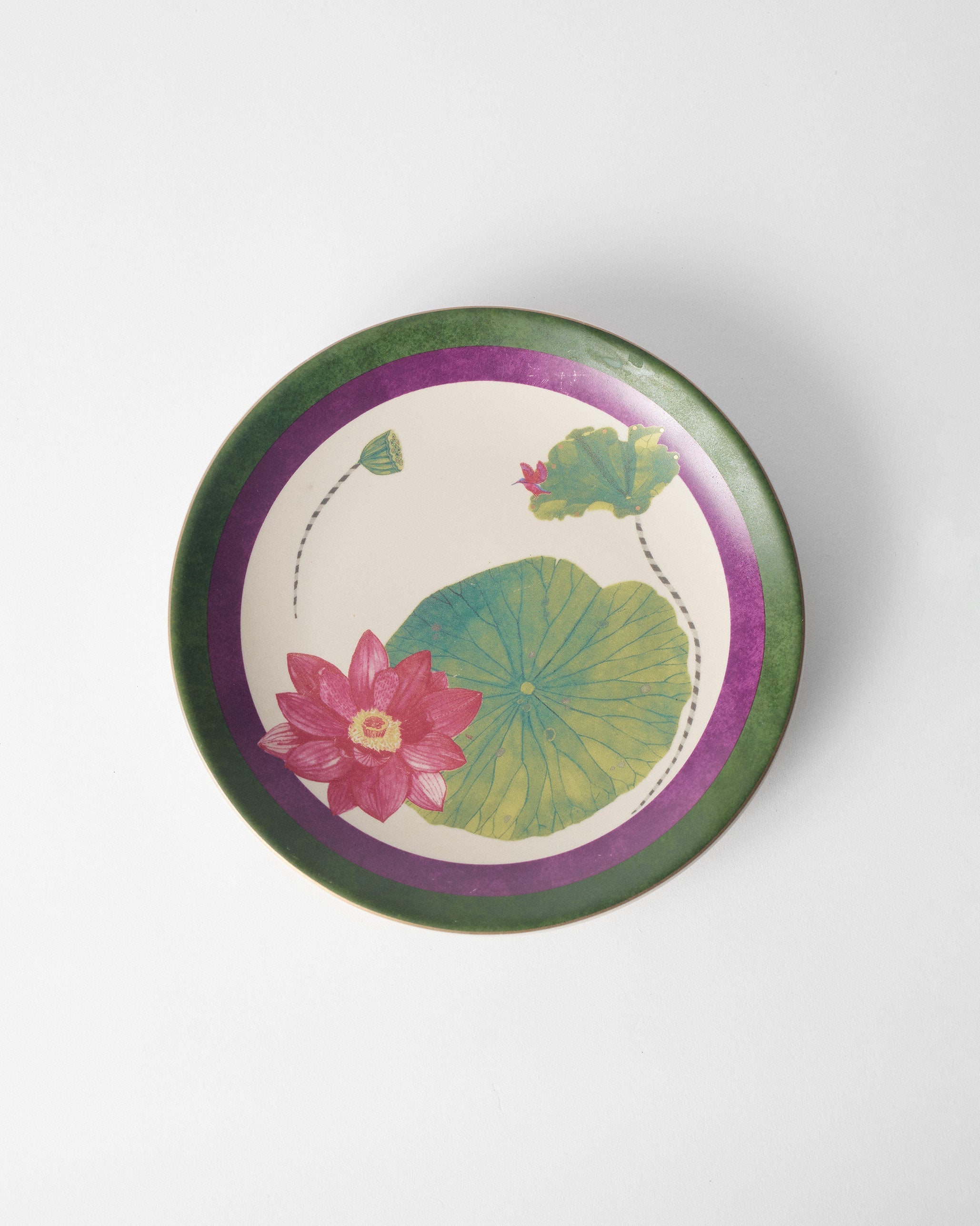 Lotus Garden Quarter Plate