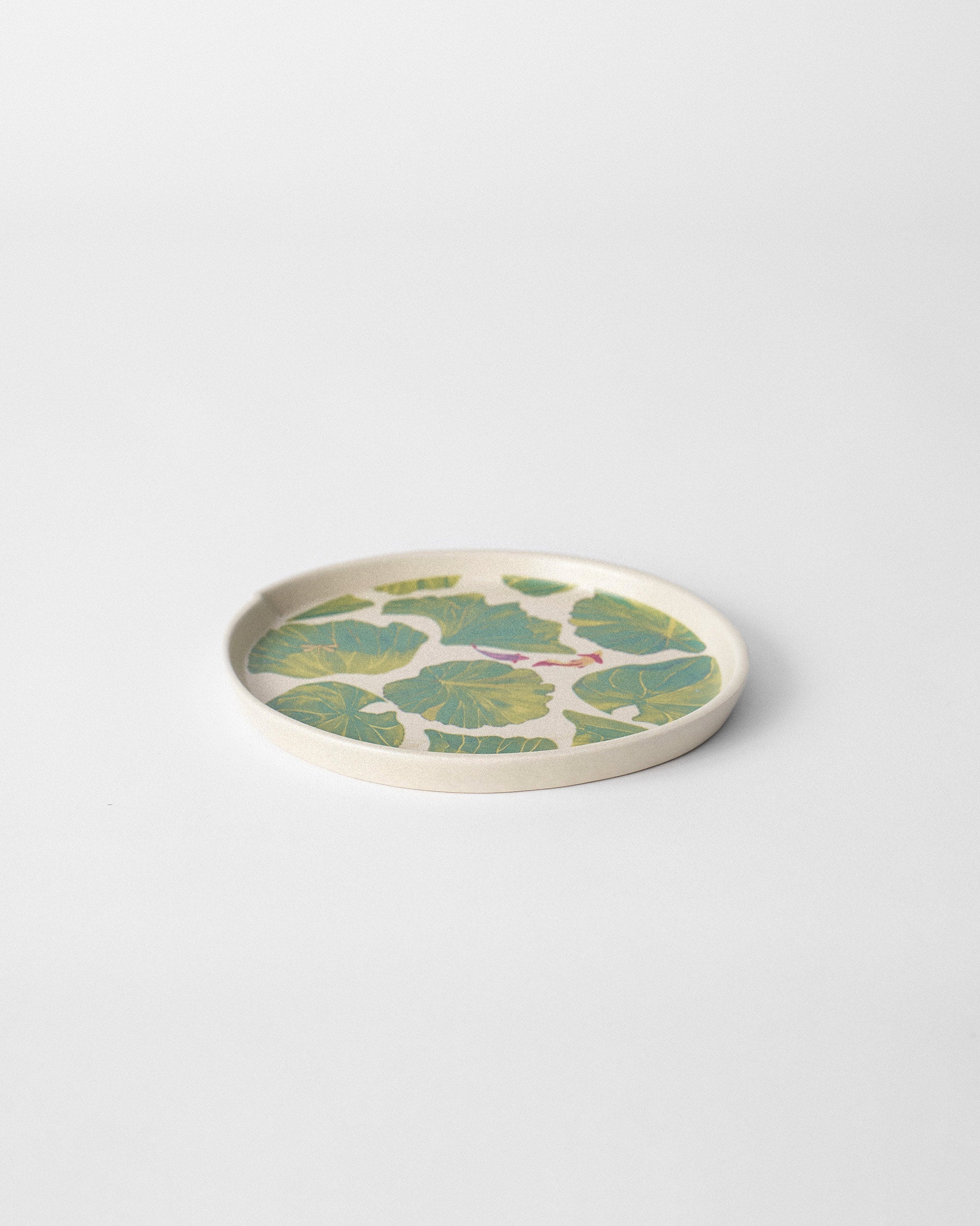 Lily Pond Dessert Plate