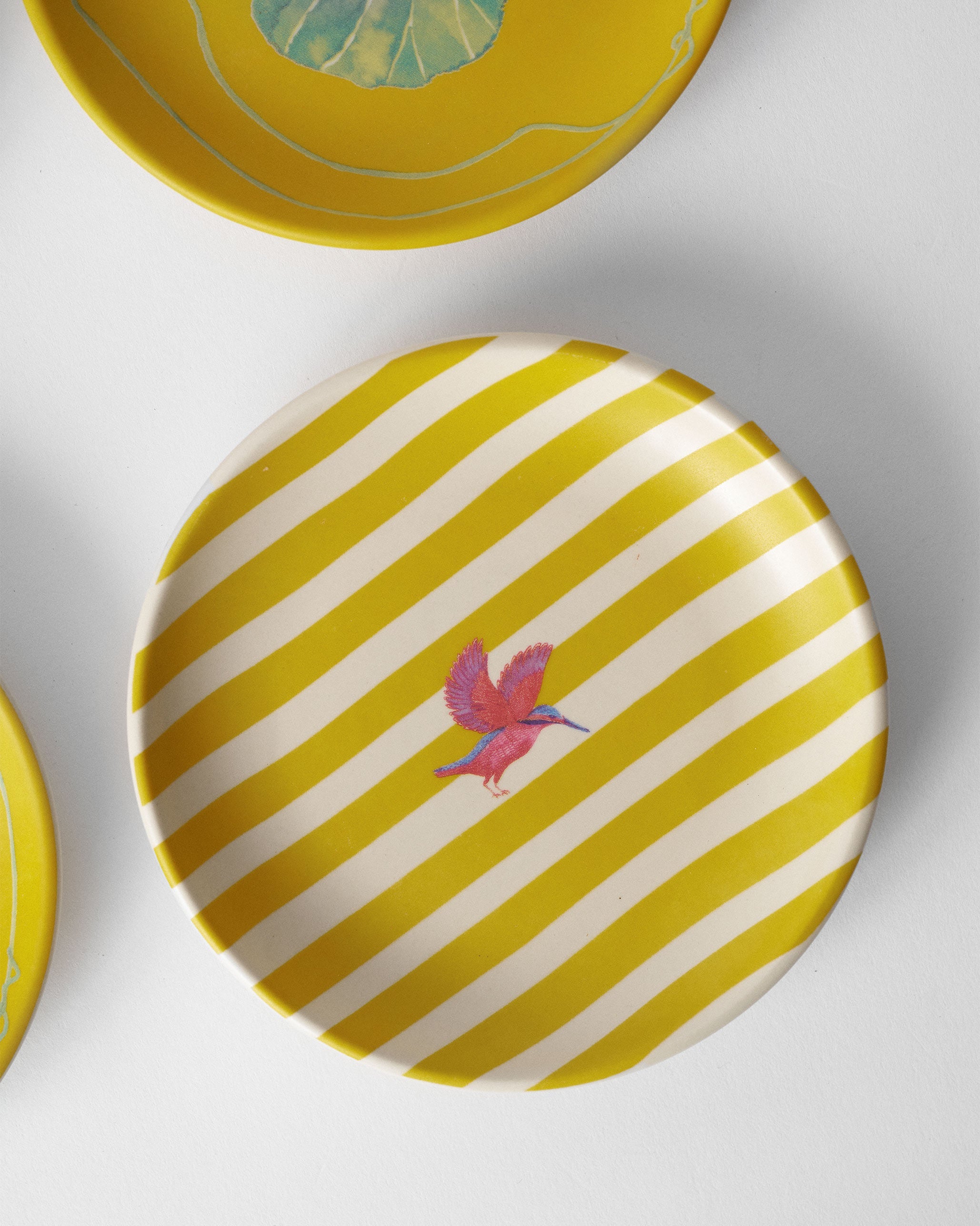 Lotus Garden Tea Plate - Set of 4