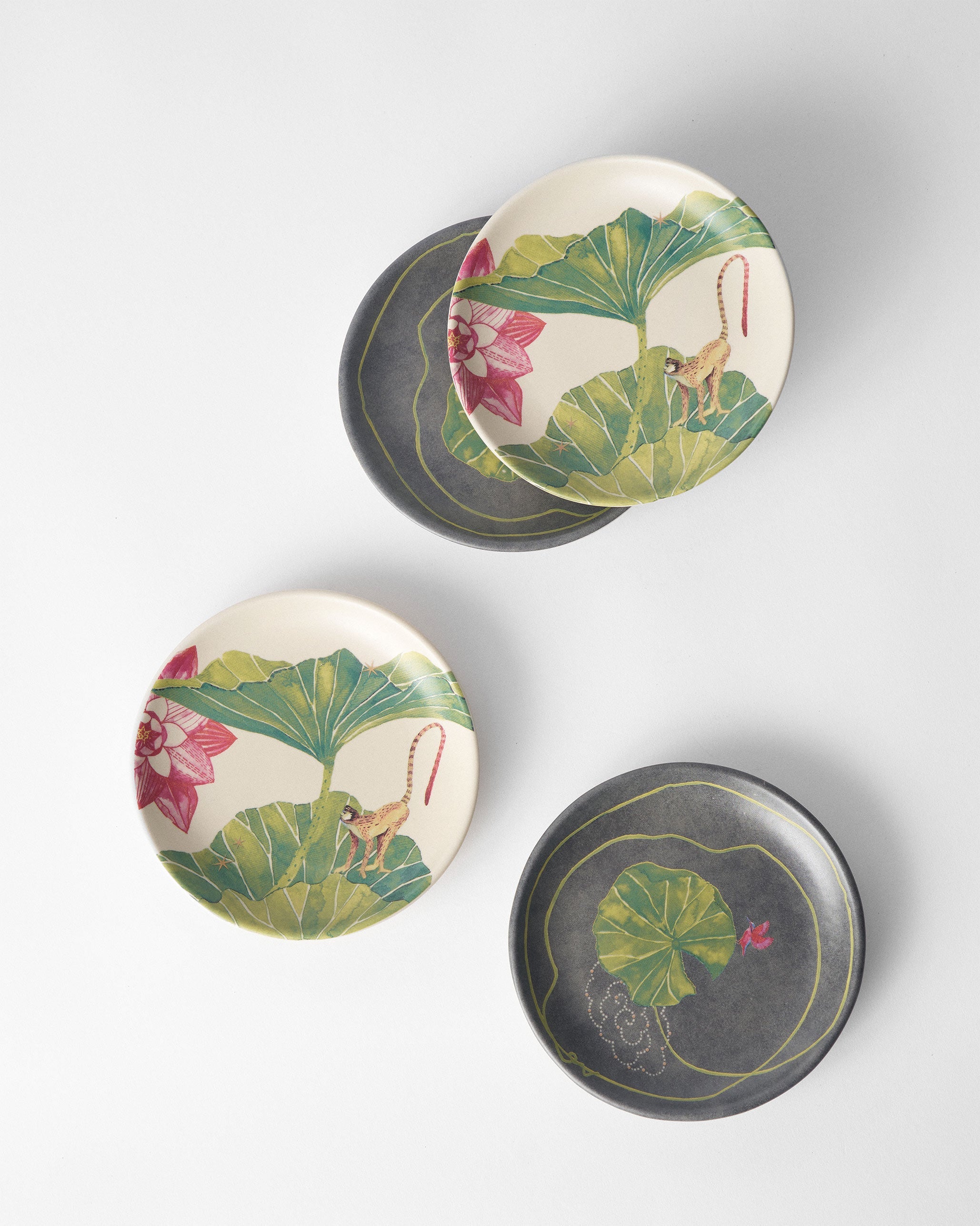 Float Tea Plate - Set of 4