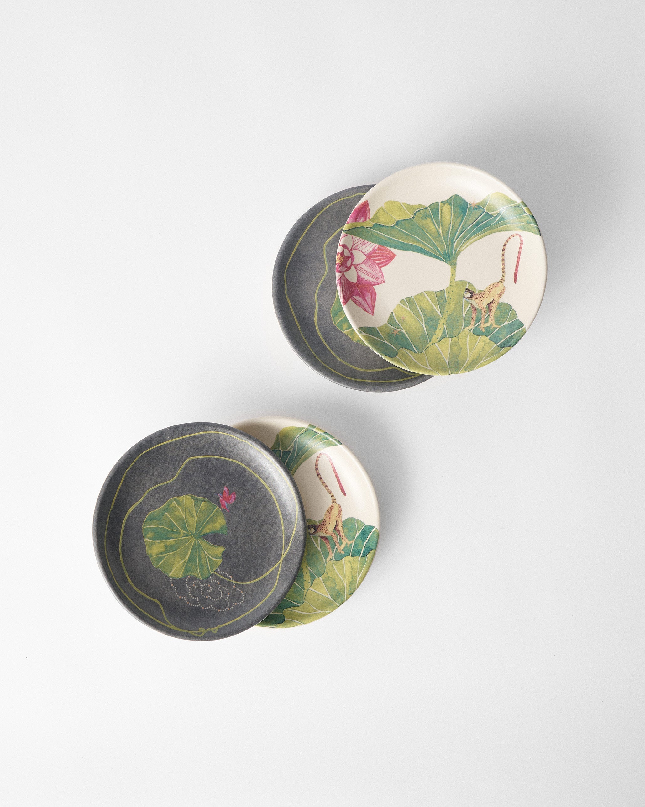 Float Tea Plate - Set of 4