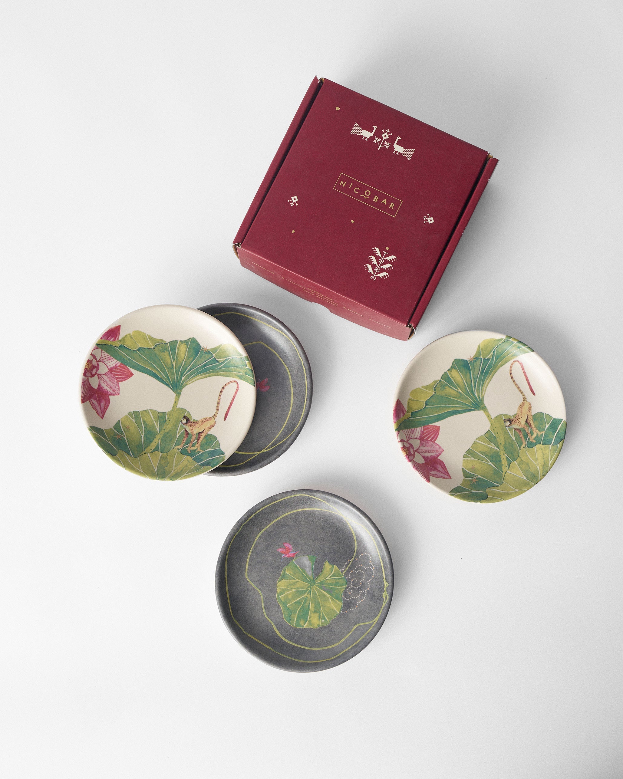 Float Tea Plate - Set of 4