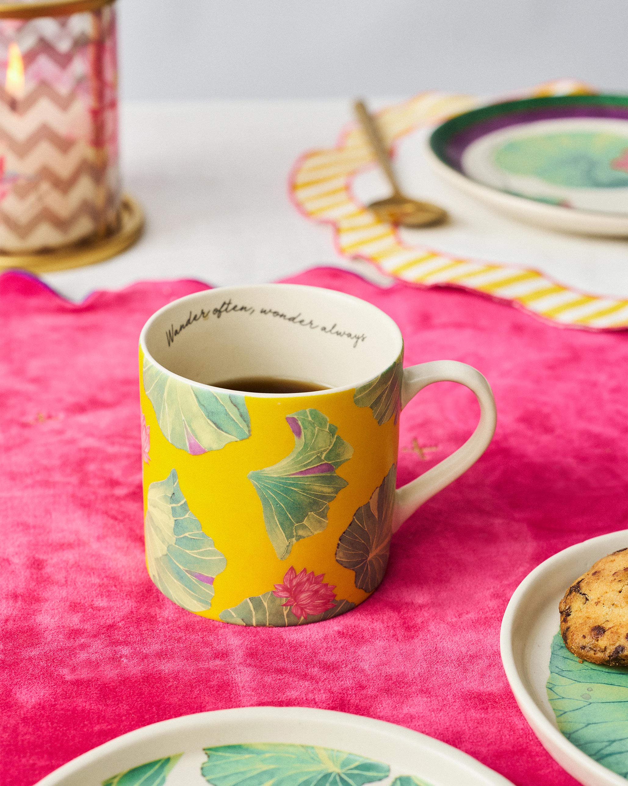 Lily Pond Straight Mug