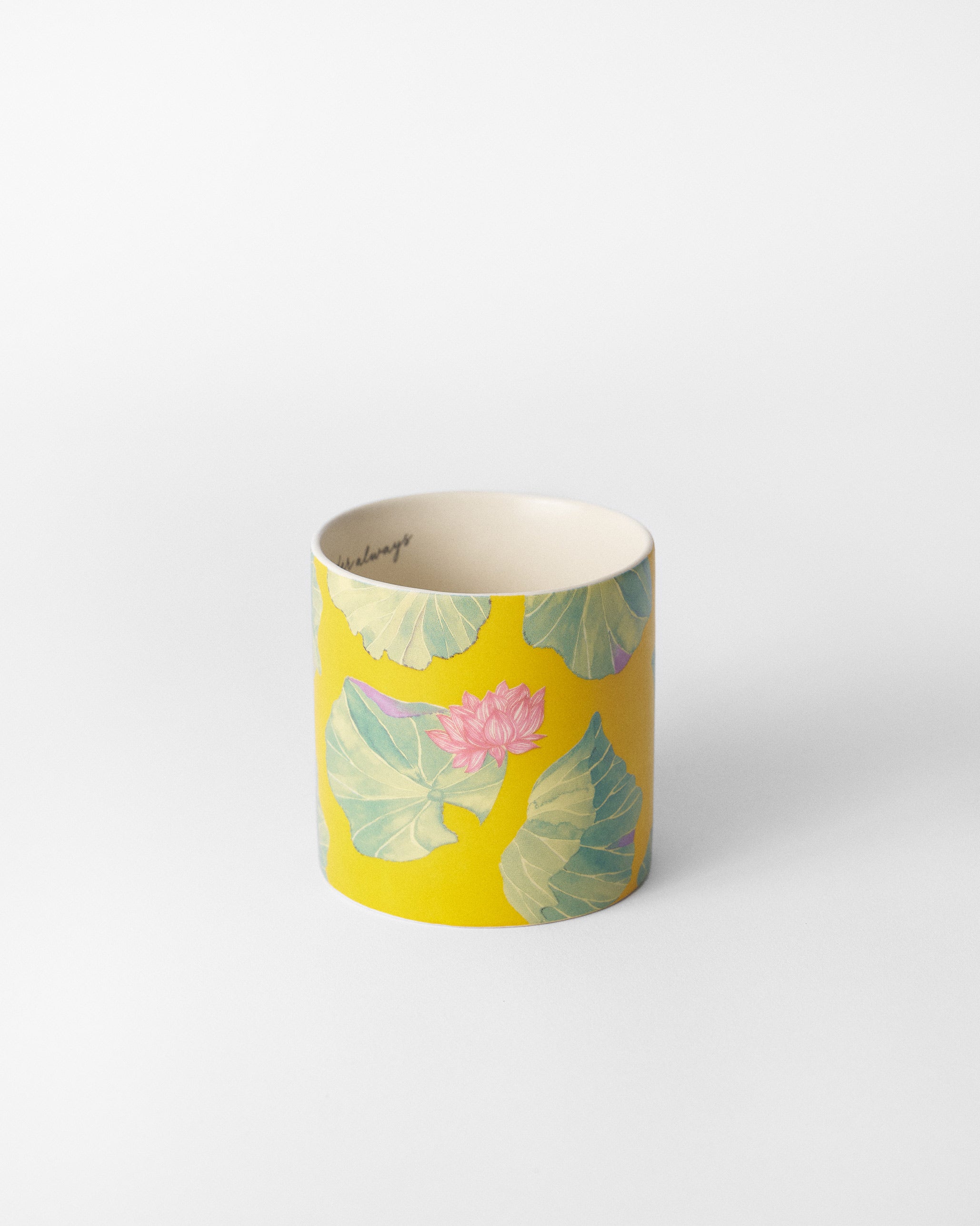 Lily Pond Straight Mug