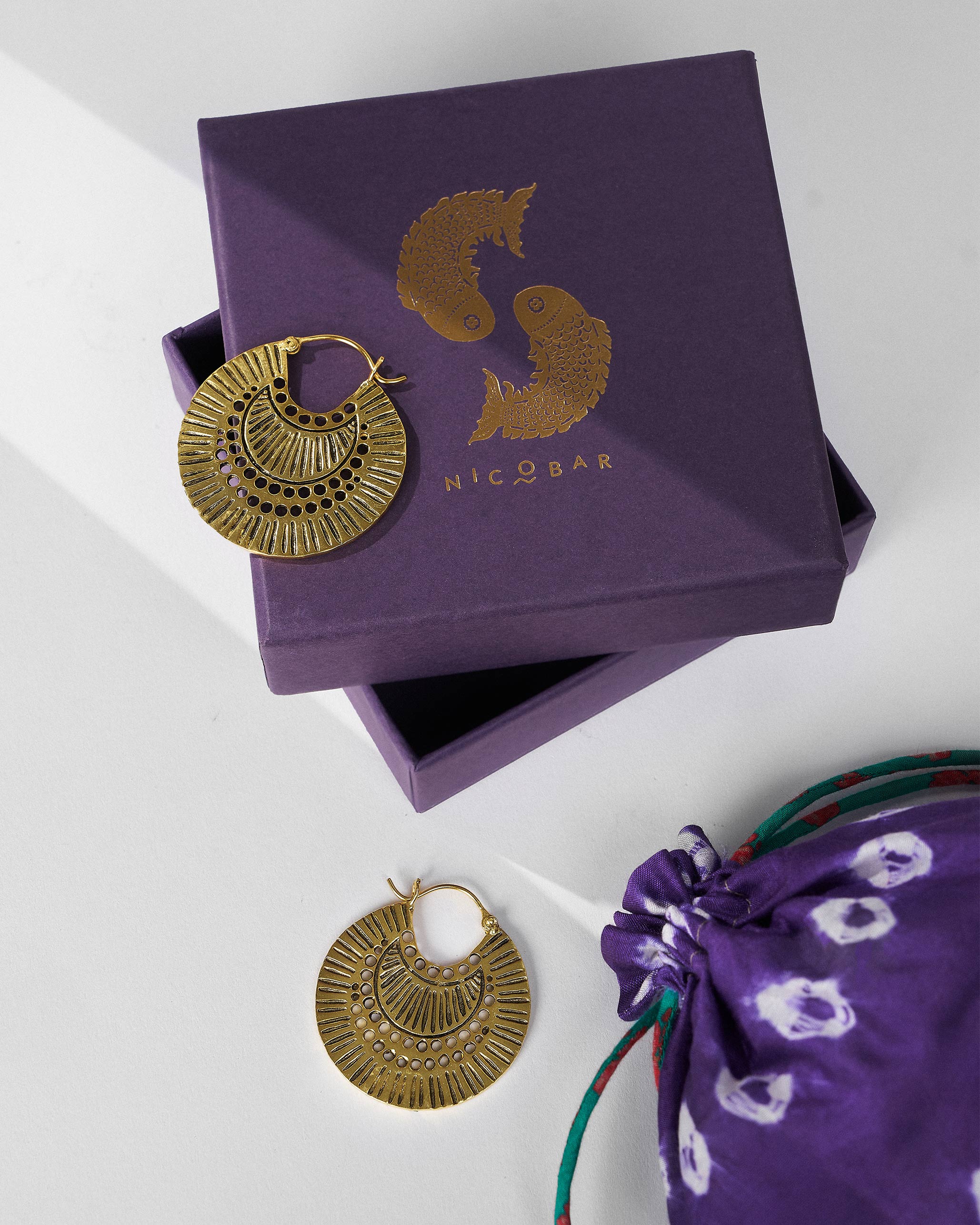 Pankha Chand Balis - Gold