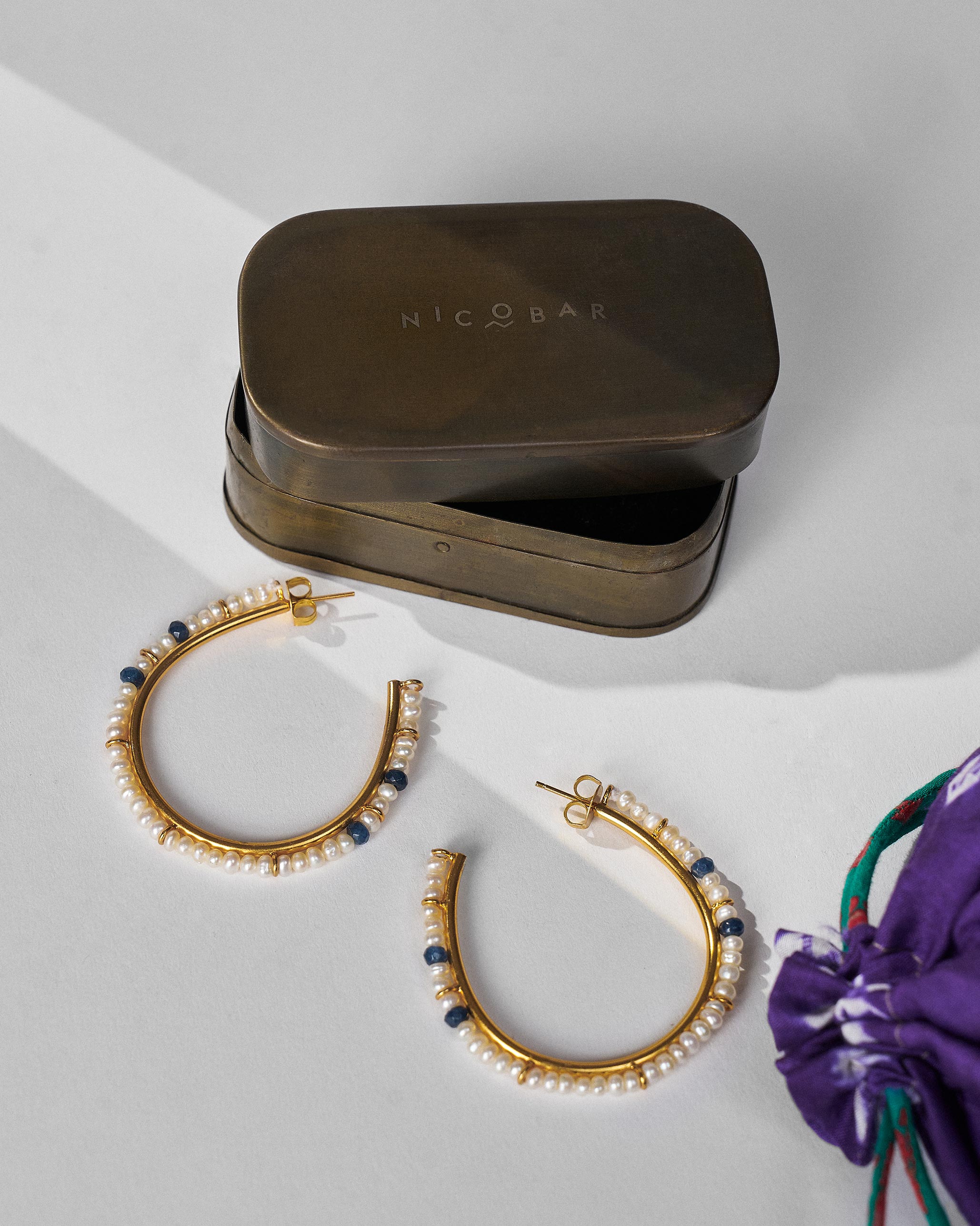 Raja Large Balis - Gold