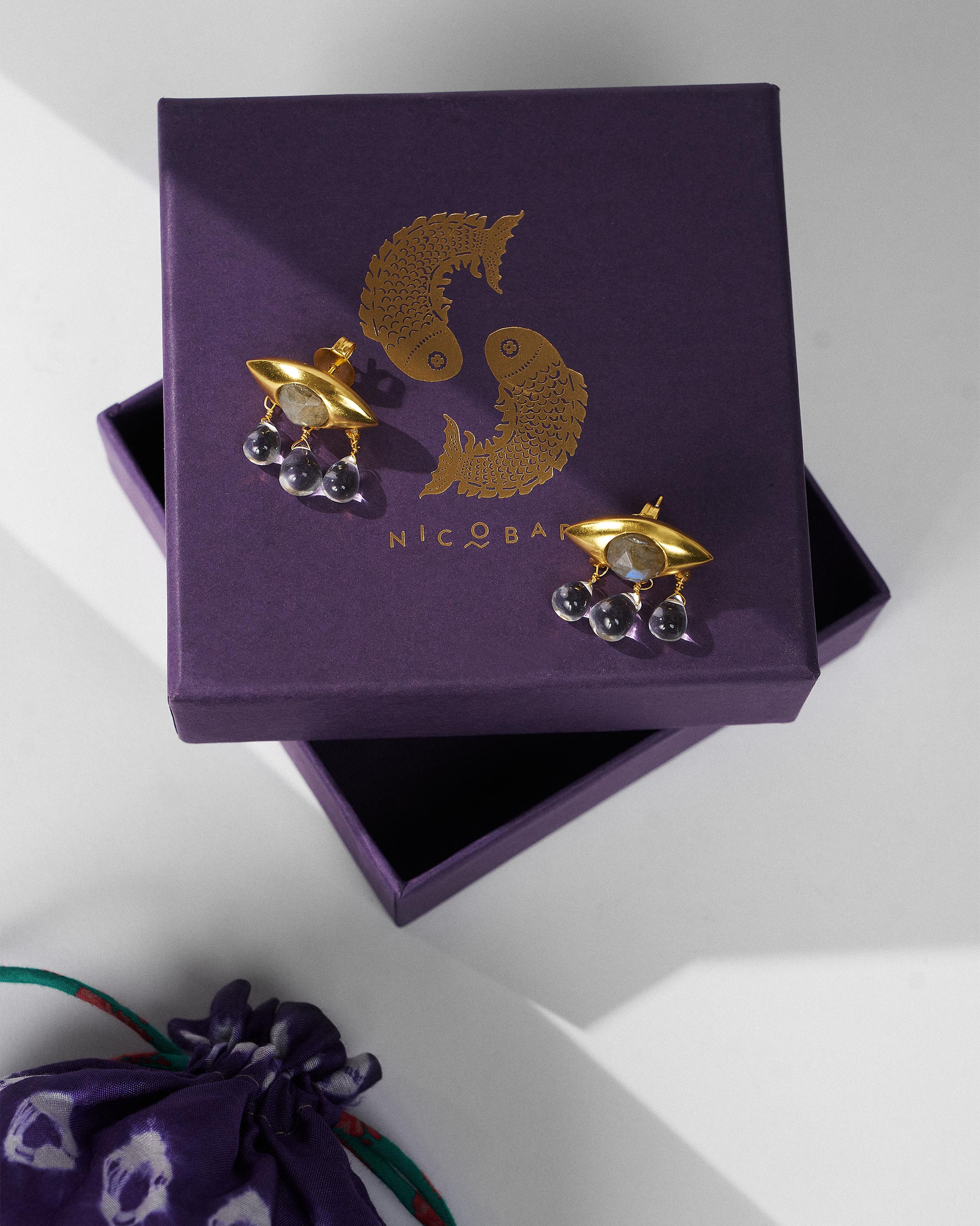 Noor Earrings - Gold