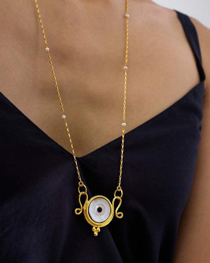 Turki Nazar Chain - Gold