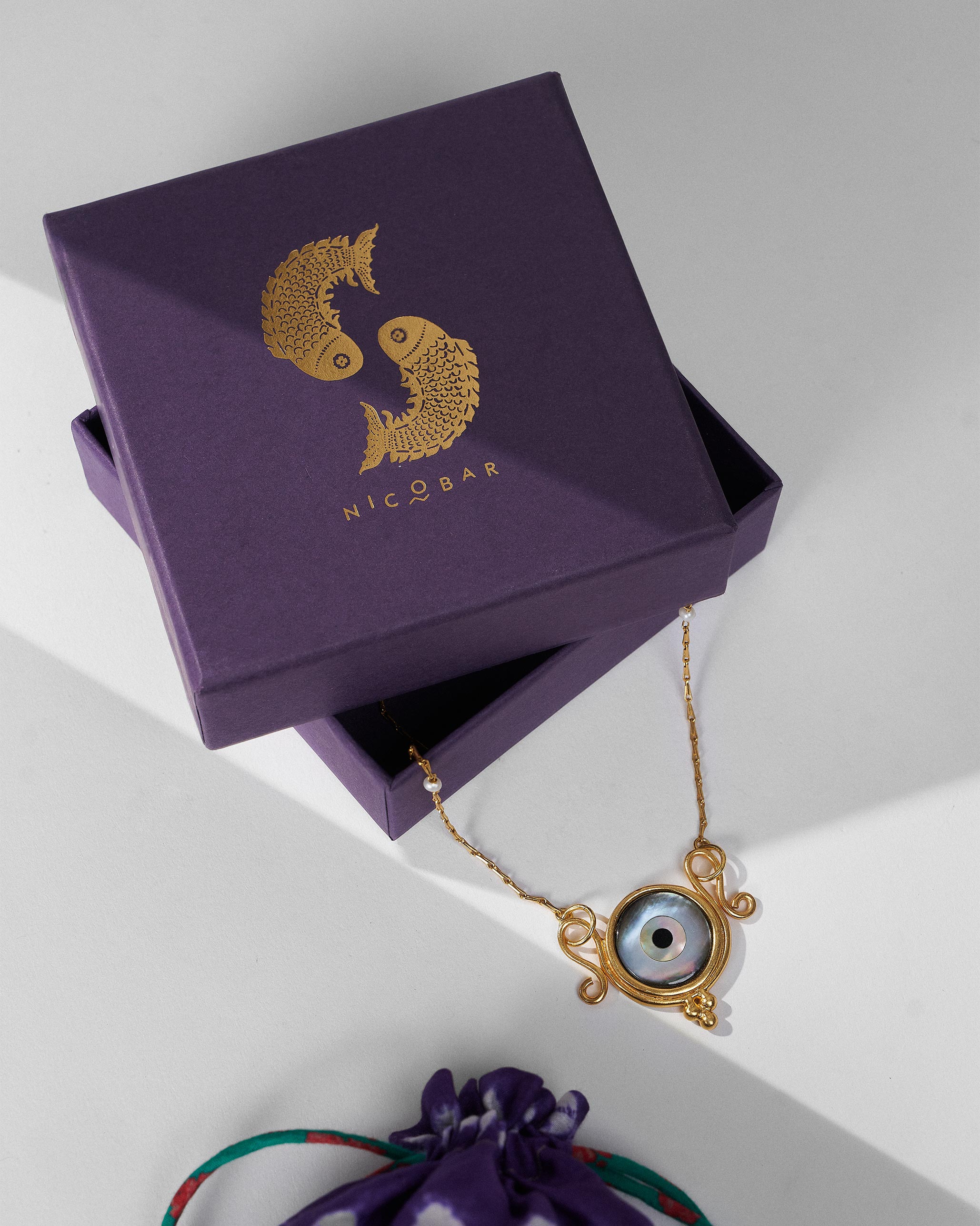 Turki Nazar Chain - Gold