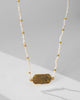 Pearl Peepul Choker - Gold