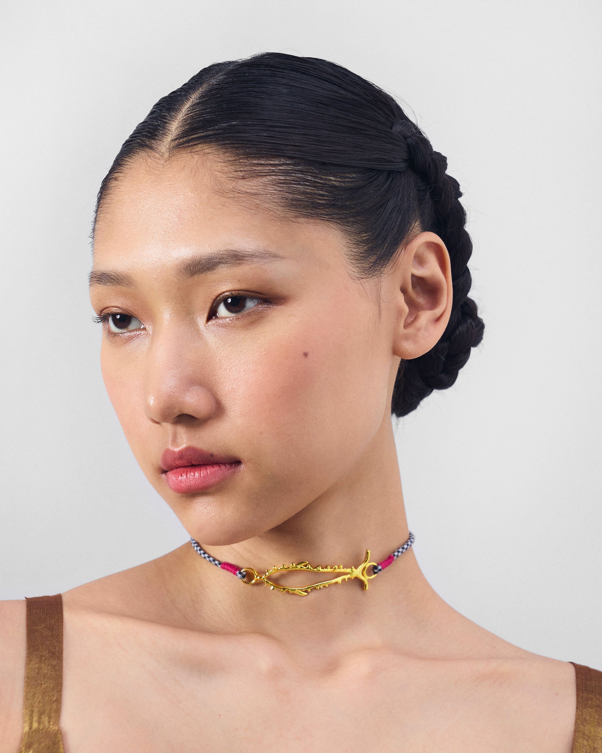 Machli Choker - Gold