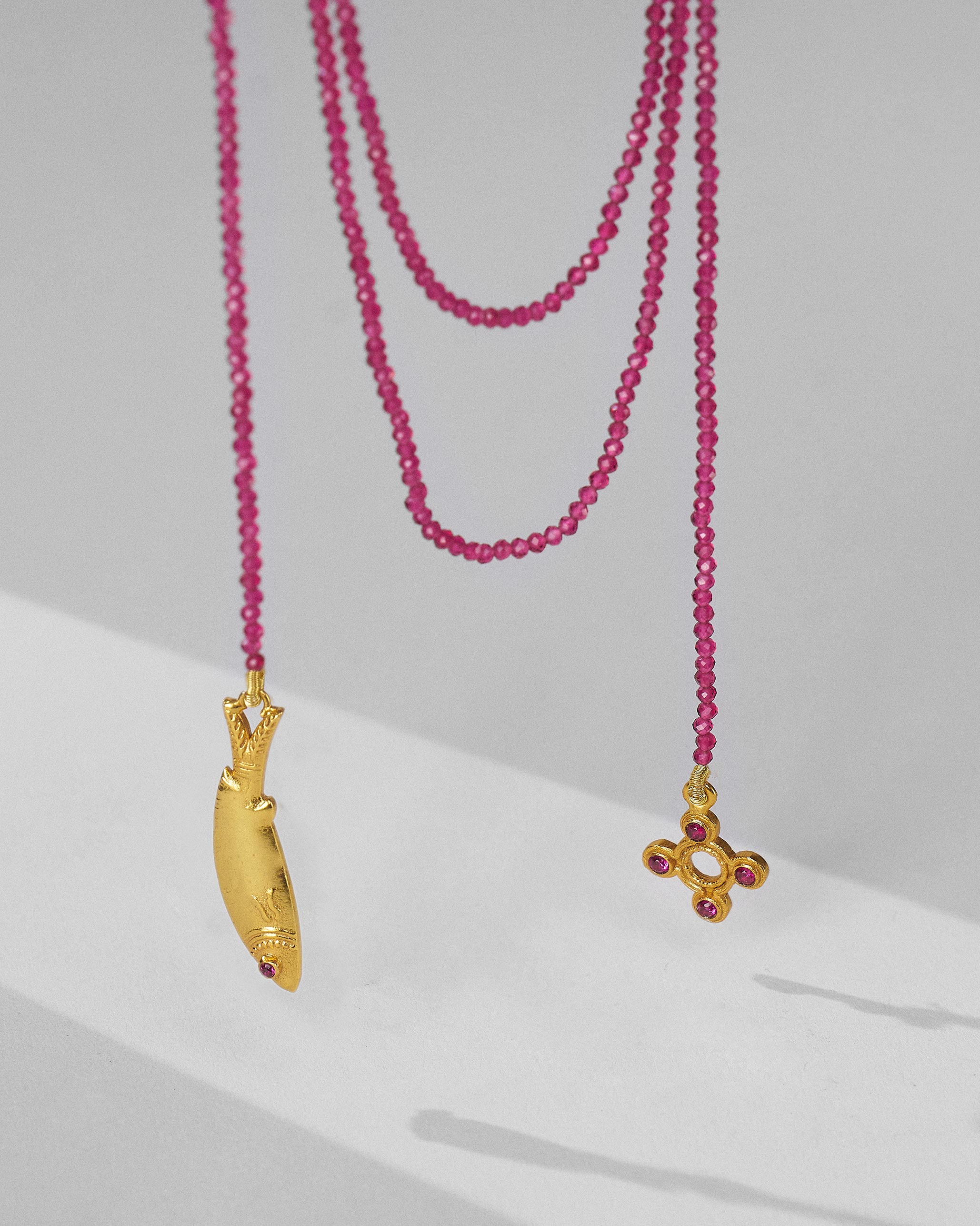 Jal Pari Necklace - Gold