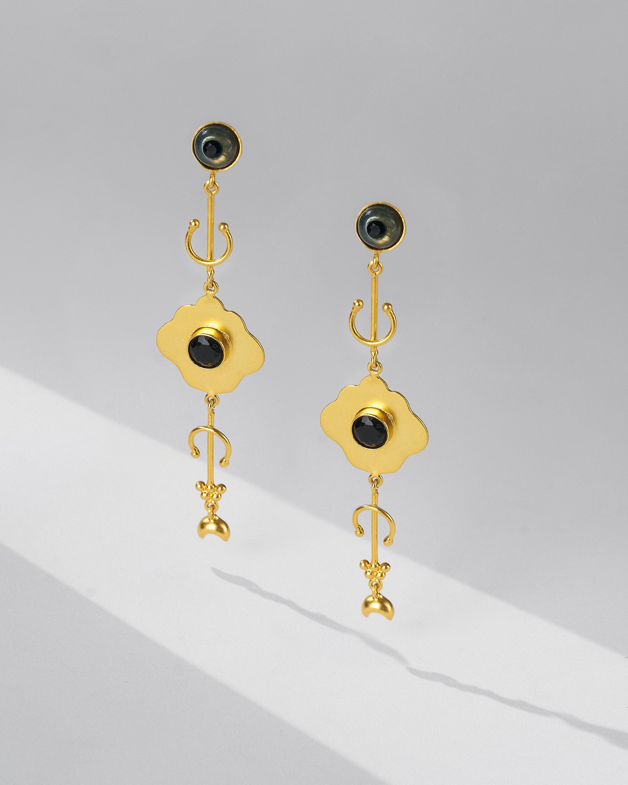 Berber Eye Dangler - Gold