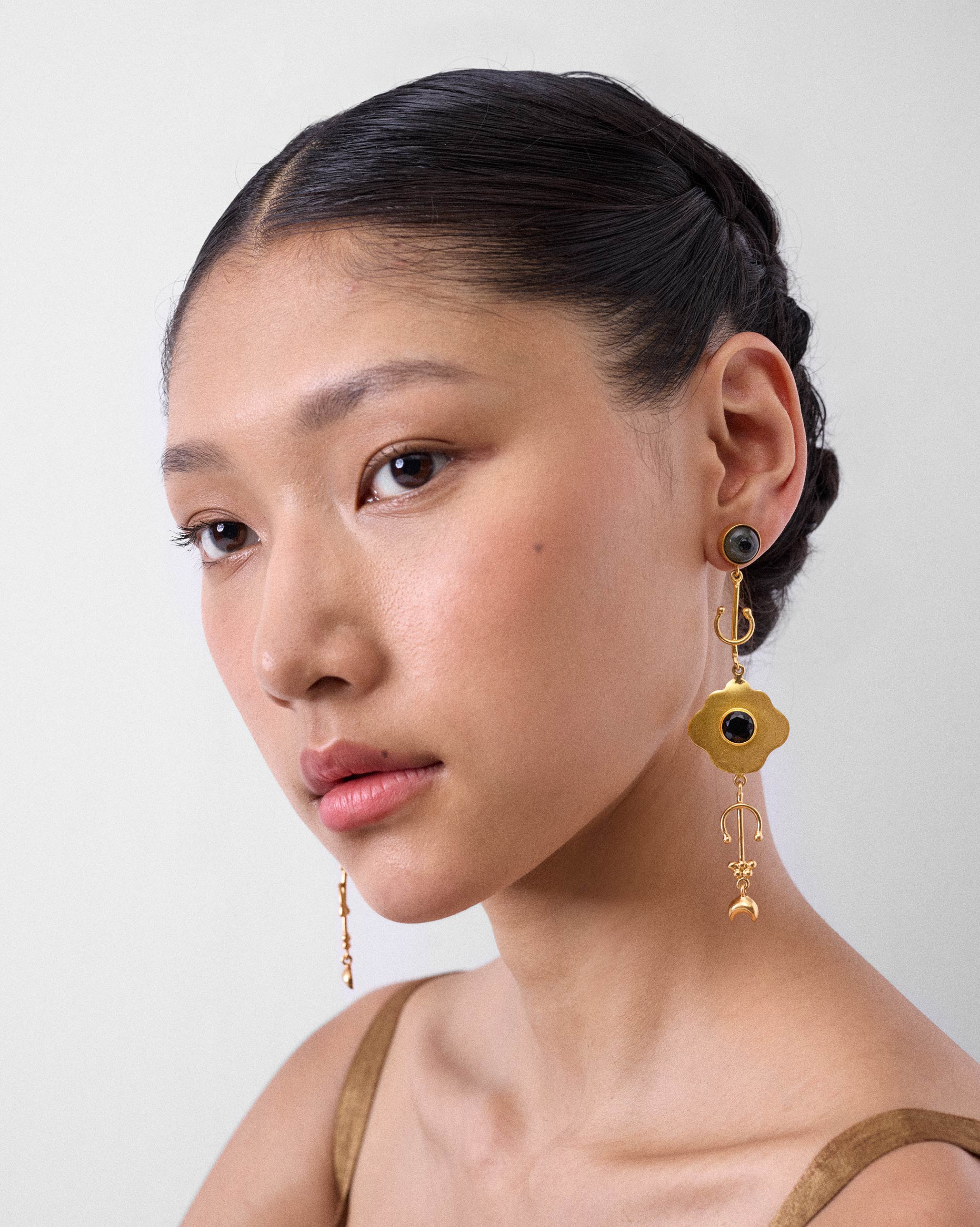 Berber Eye Dangler - Gold