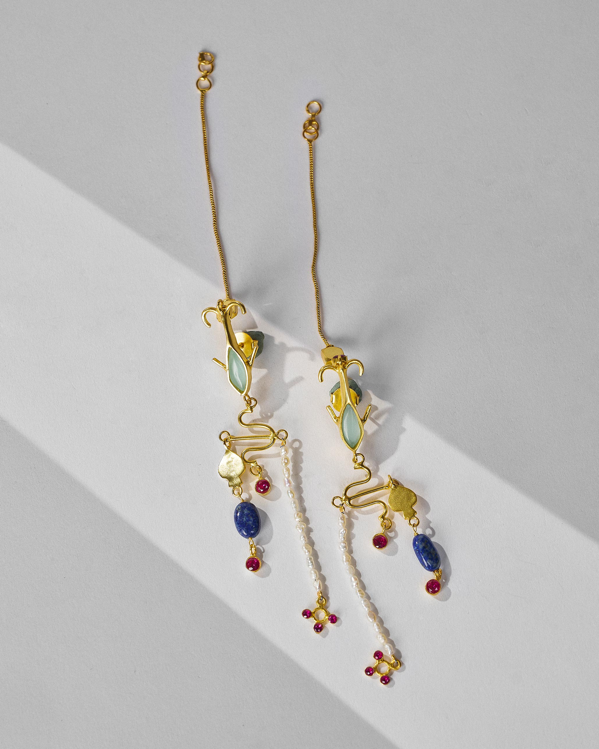 Indus Danglers - Gold