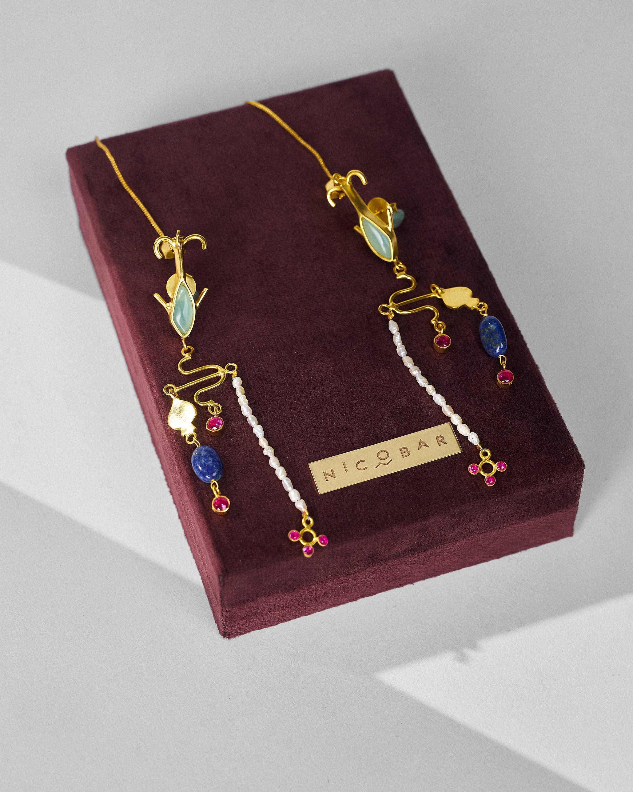 Indus Danglers - Gold