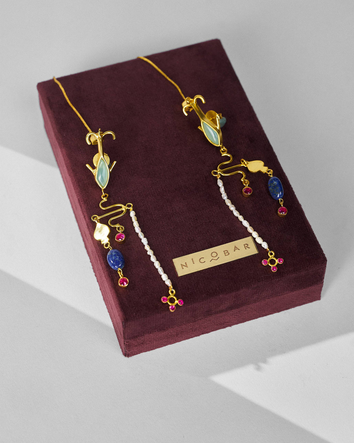 Indus Danglers - Gold