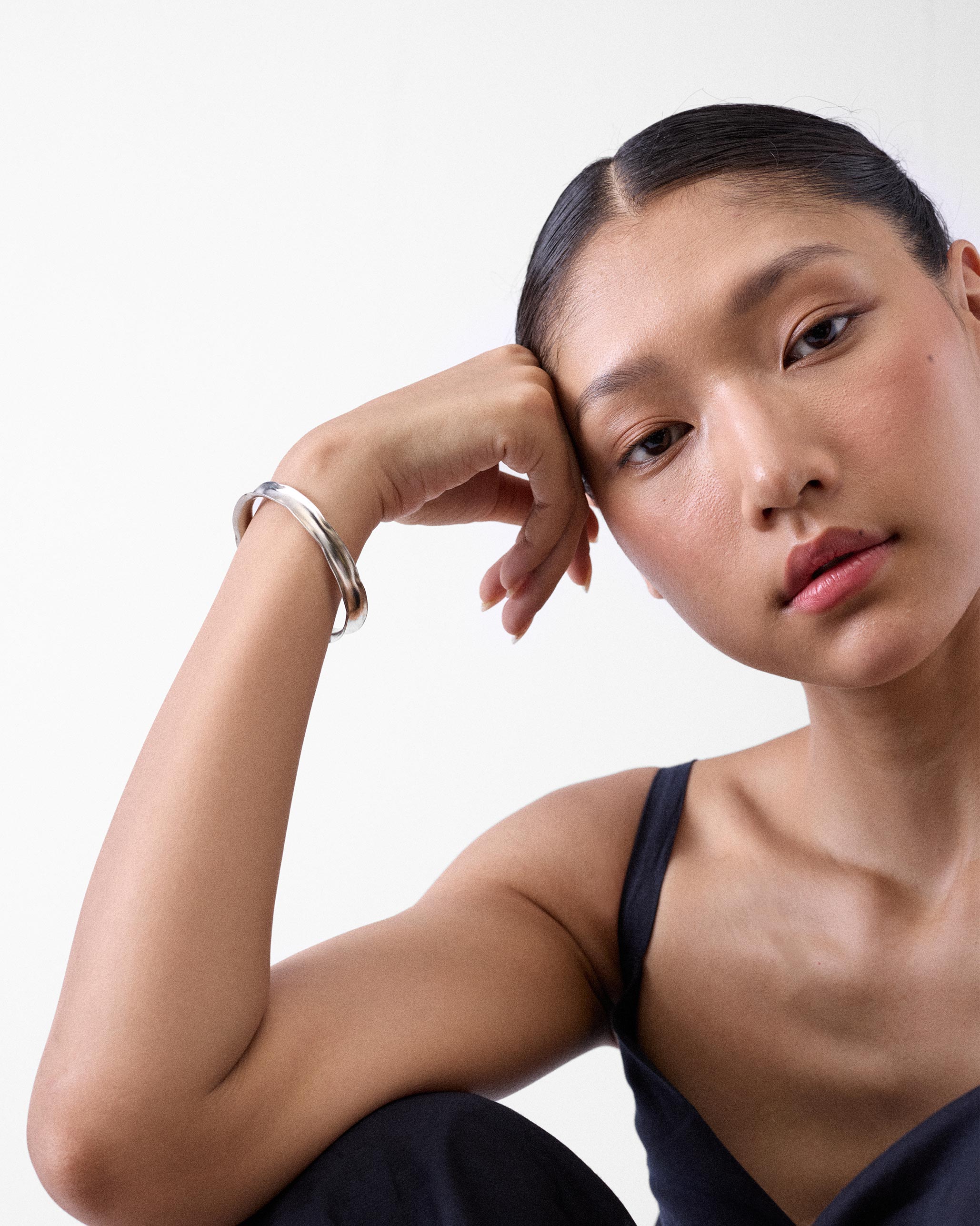 Batur Bangle Thin - Silver