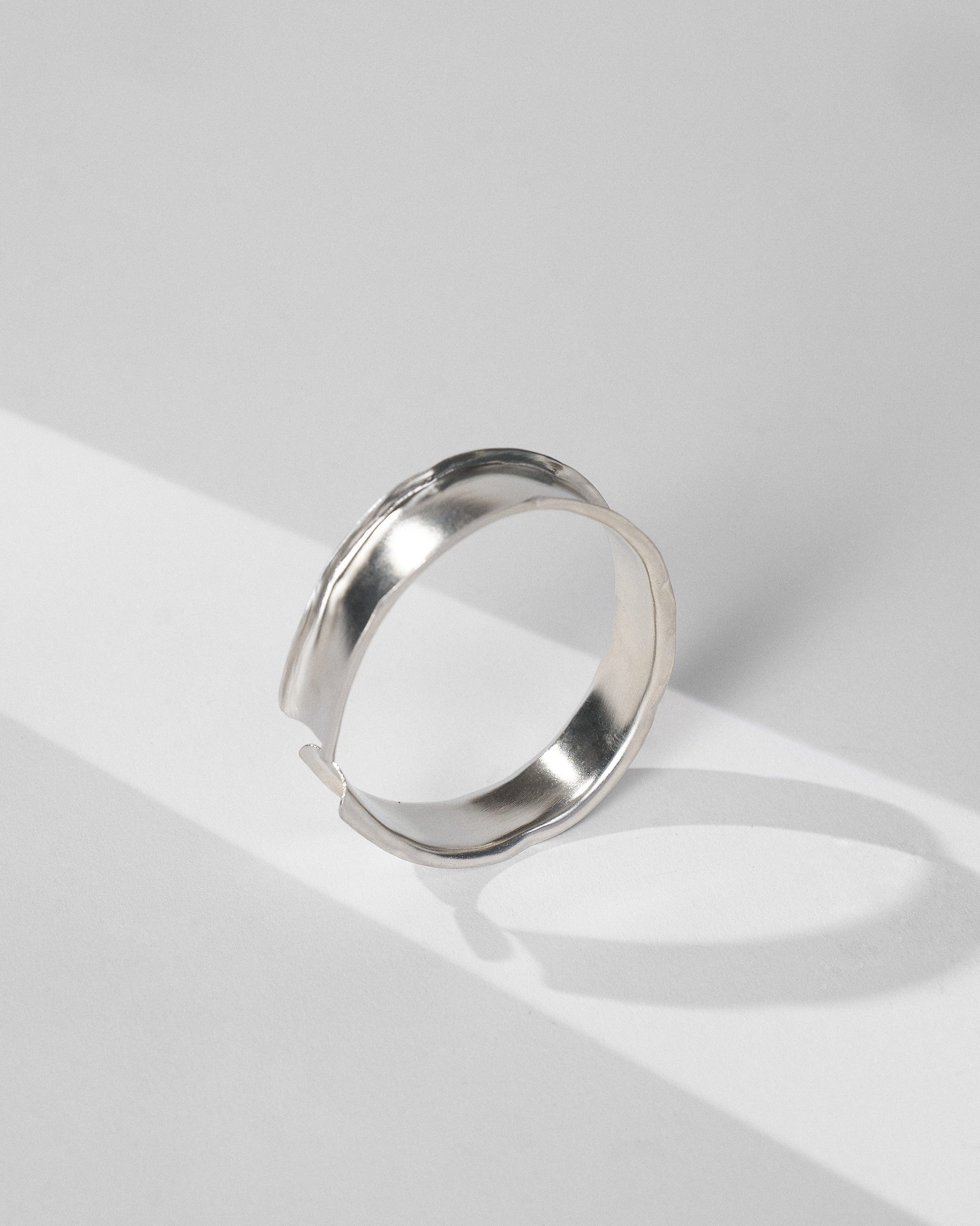 Batur Bangle Thick - Silver