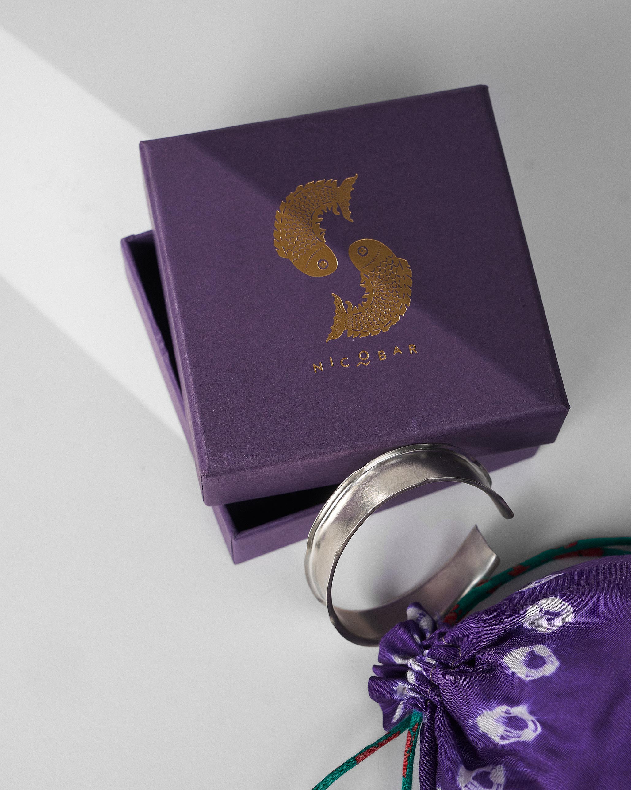 Batur Bangle Thick - Silver