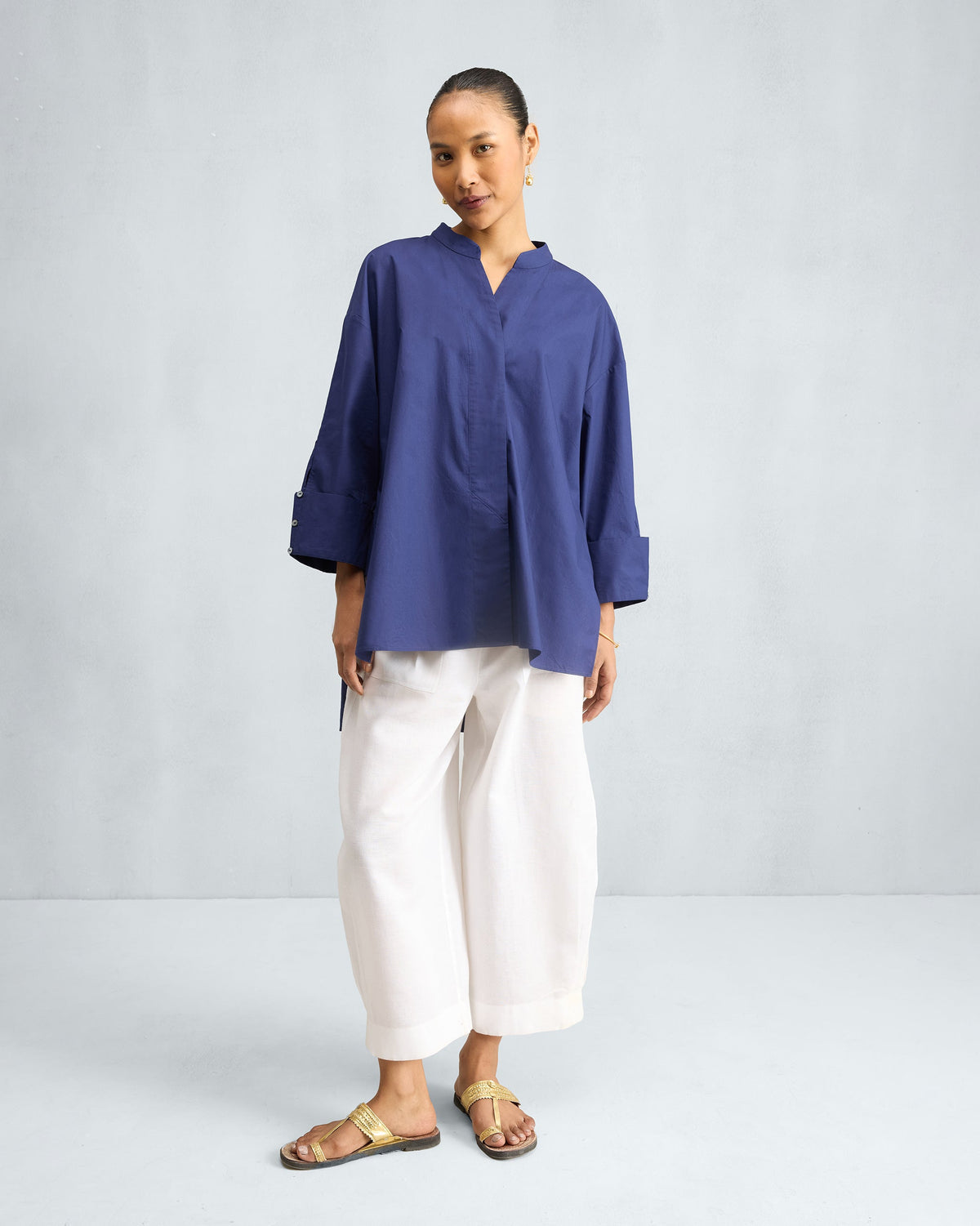 Cirrus Shirt - Ink Blue