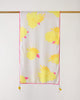 Floral Scarf - Grey