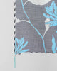 Big Floral Scarf - Black