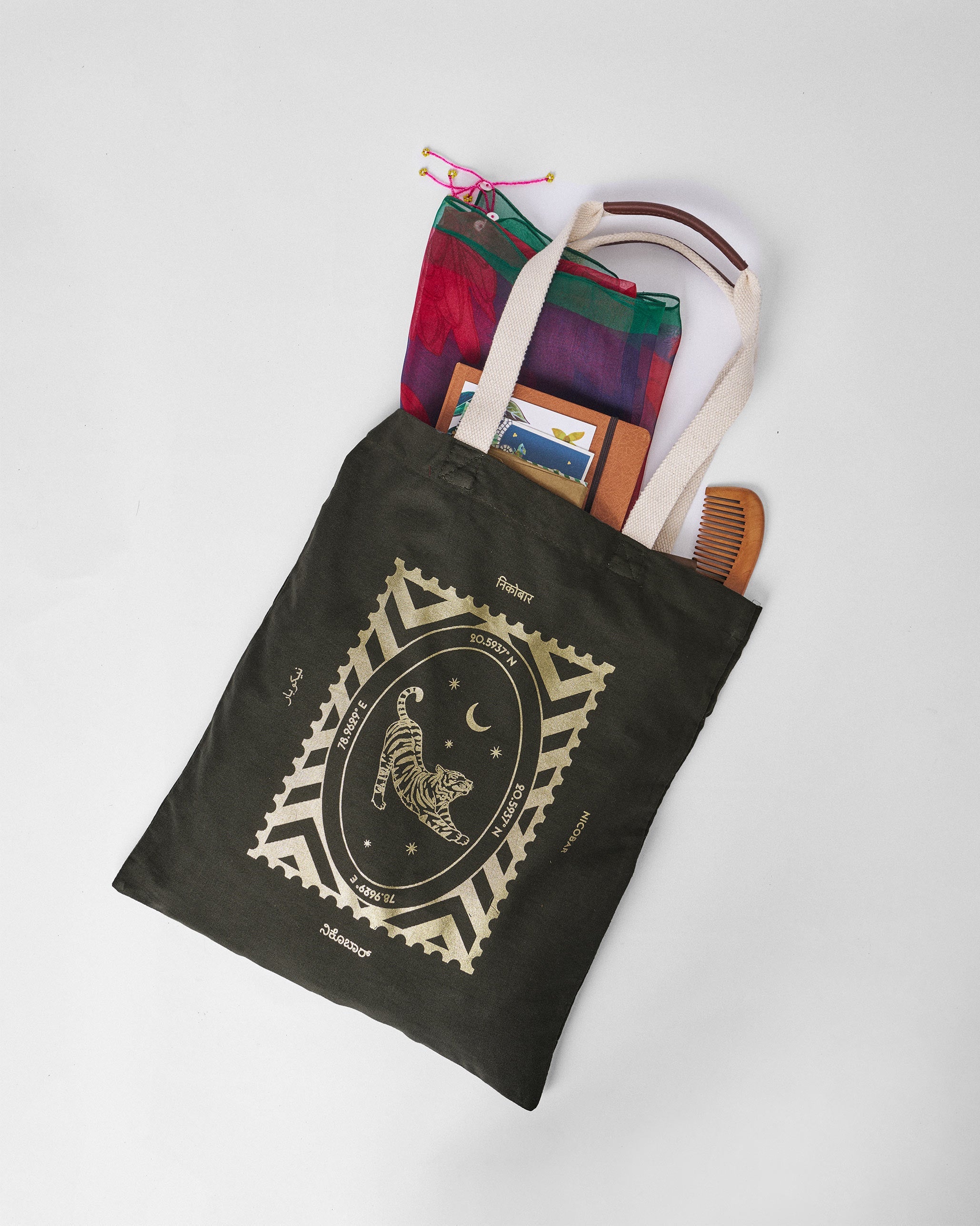 Chapter 10 Tote (Limited Edition)- Charcoal & Gold