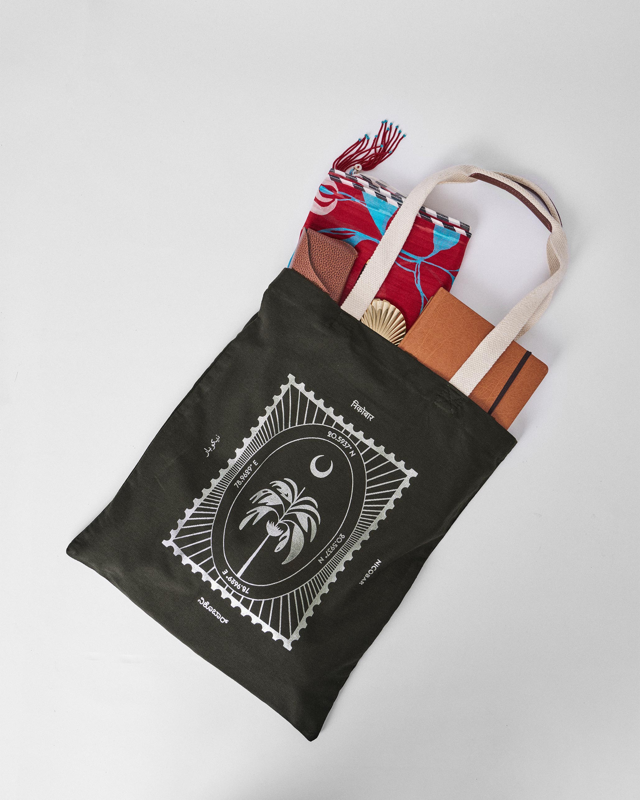 Legacy Tote (Limited Edition)- Charcoal & Silver