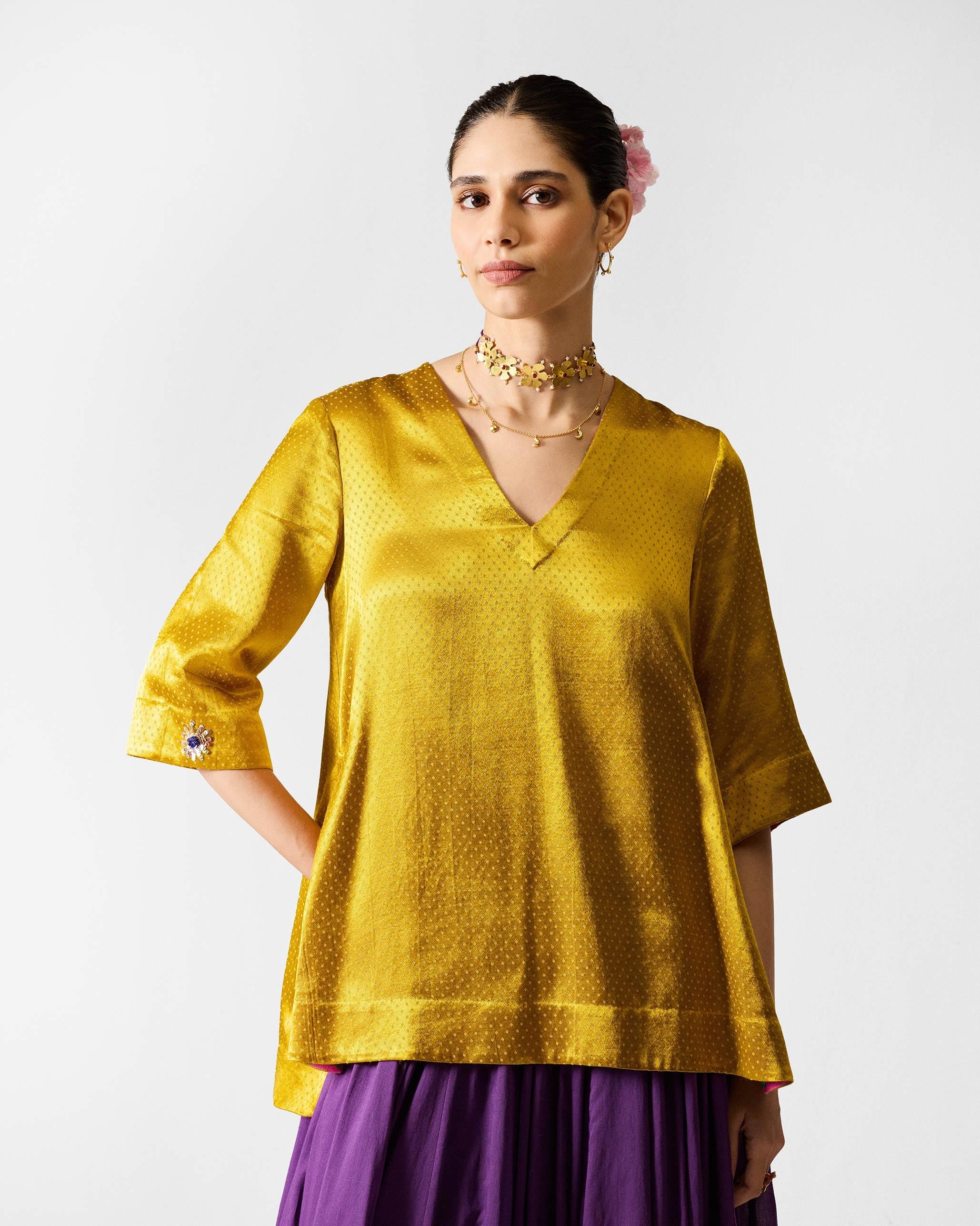 Hampi Top - Chartreuse