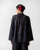 Tangier Top - Black & Gold Printed