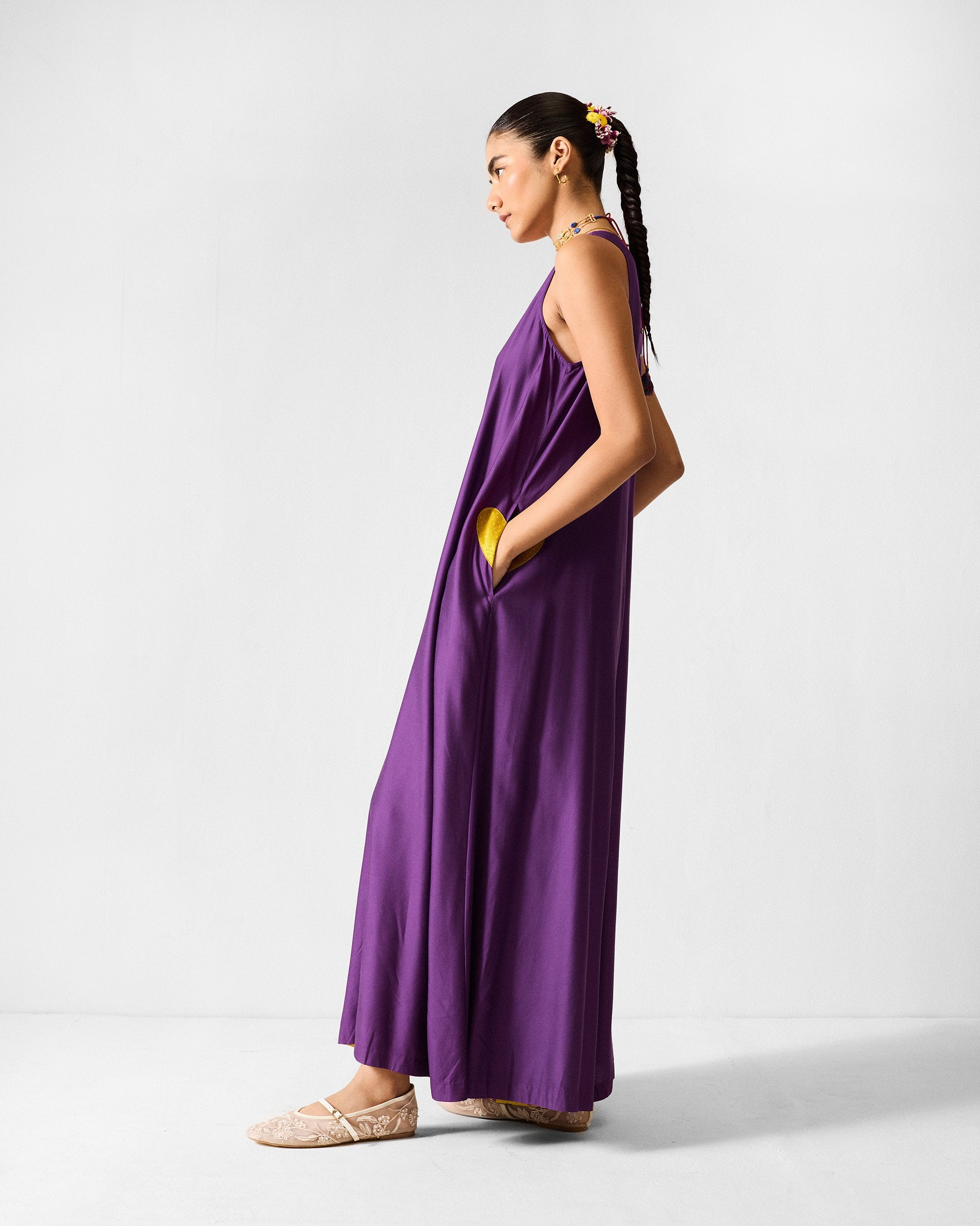Amreli Jumpsuit - Purple