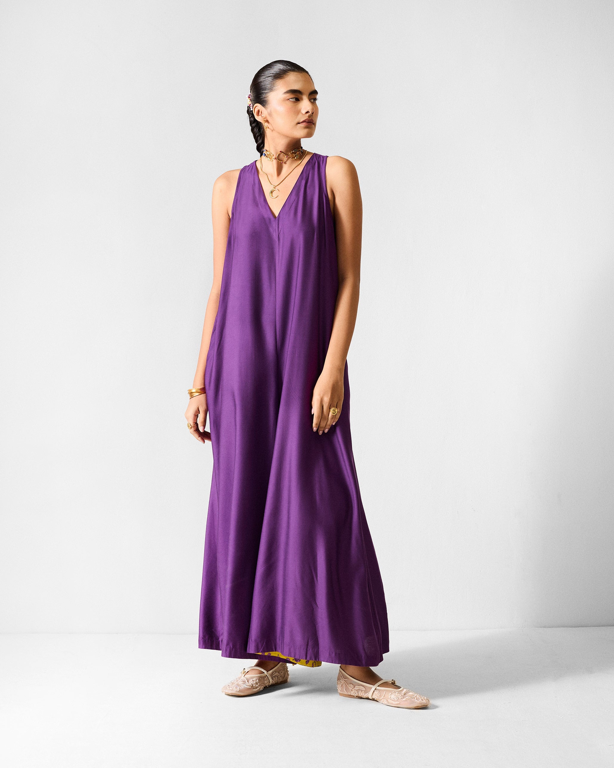 Amreli Jumpsuit - Purple