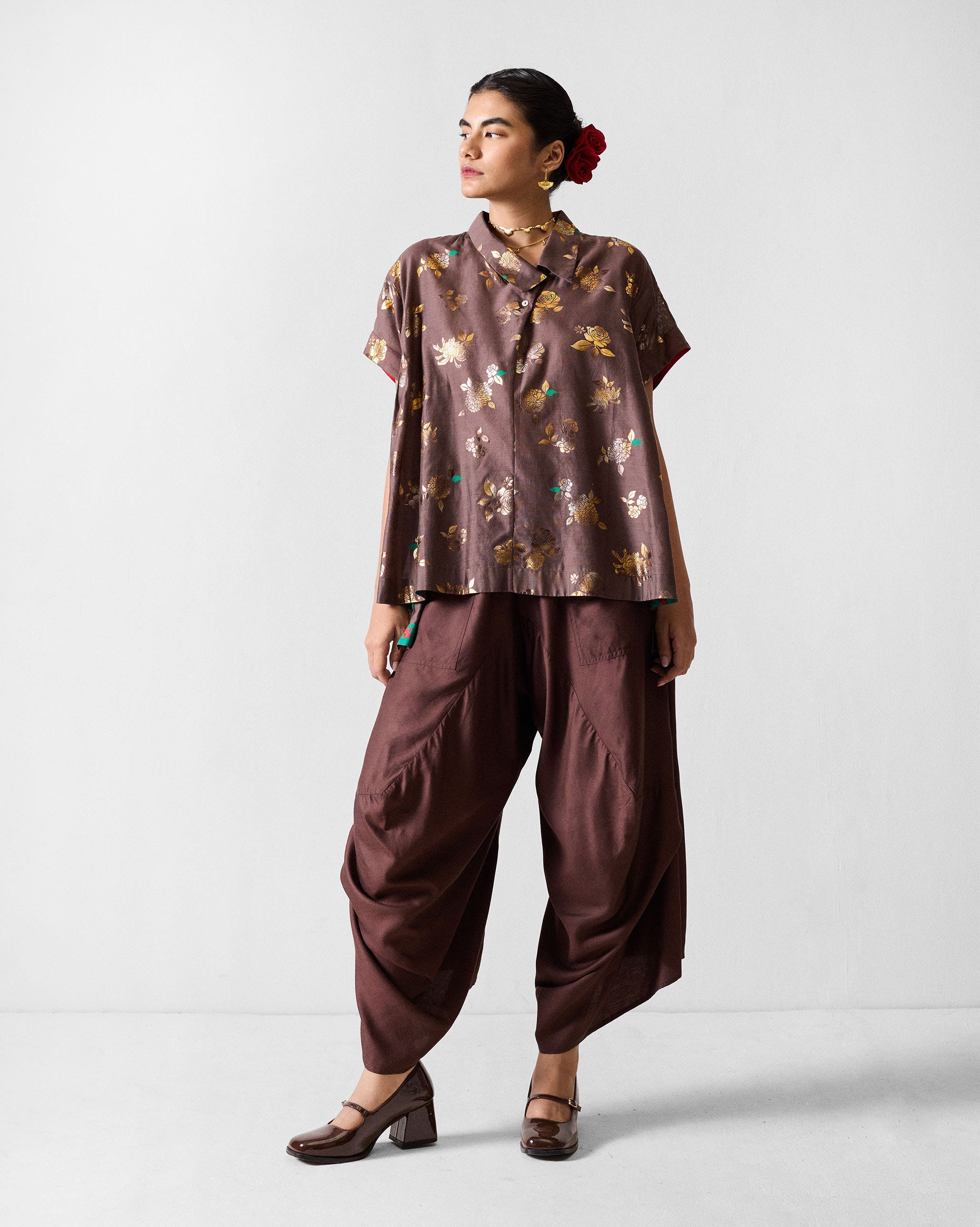 Yoka Trousers - Chocolate Brown