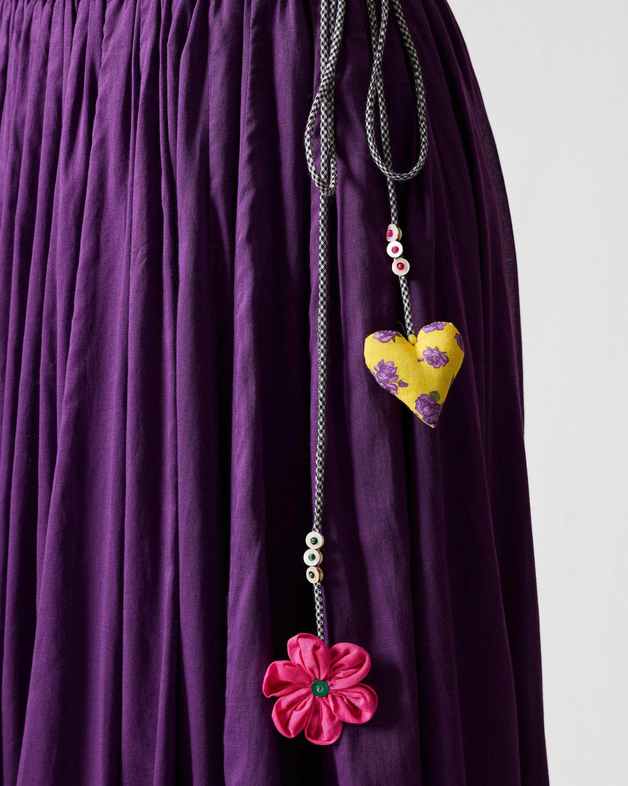 Sahara Skirt - Purple & Gold