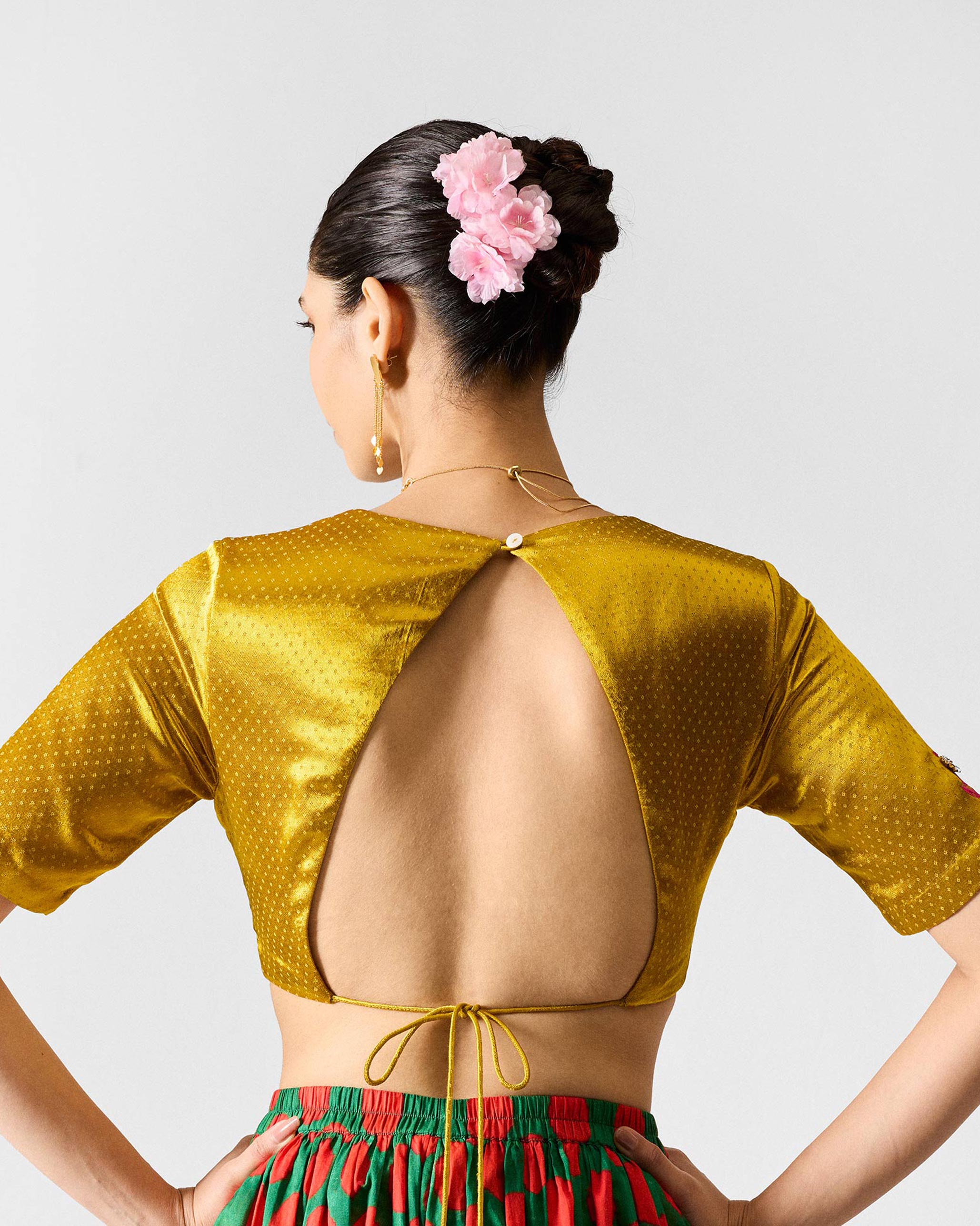 Dori Blouse - Chartreuse