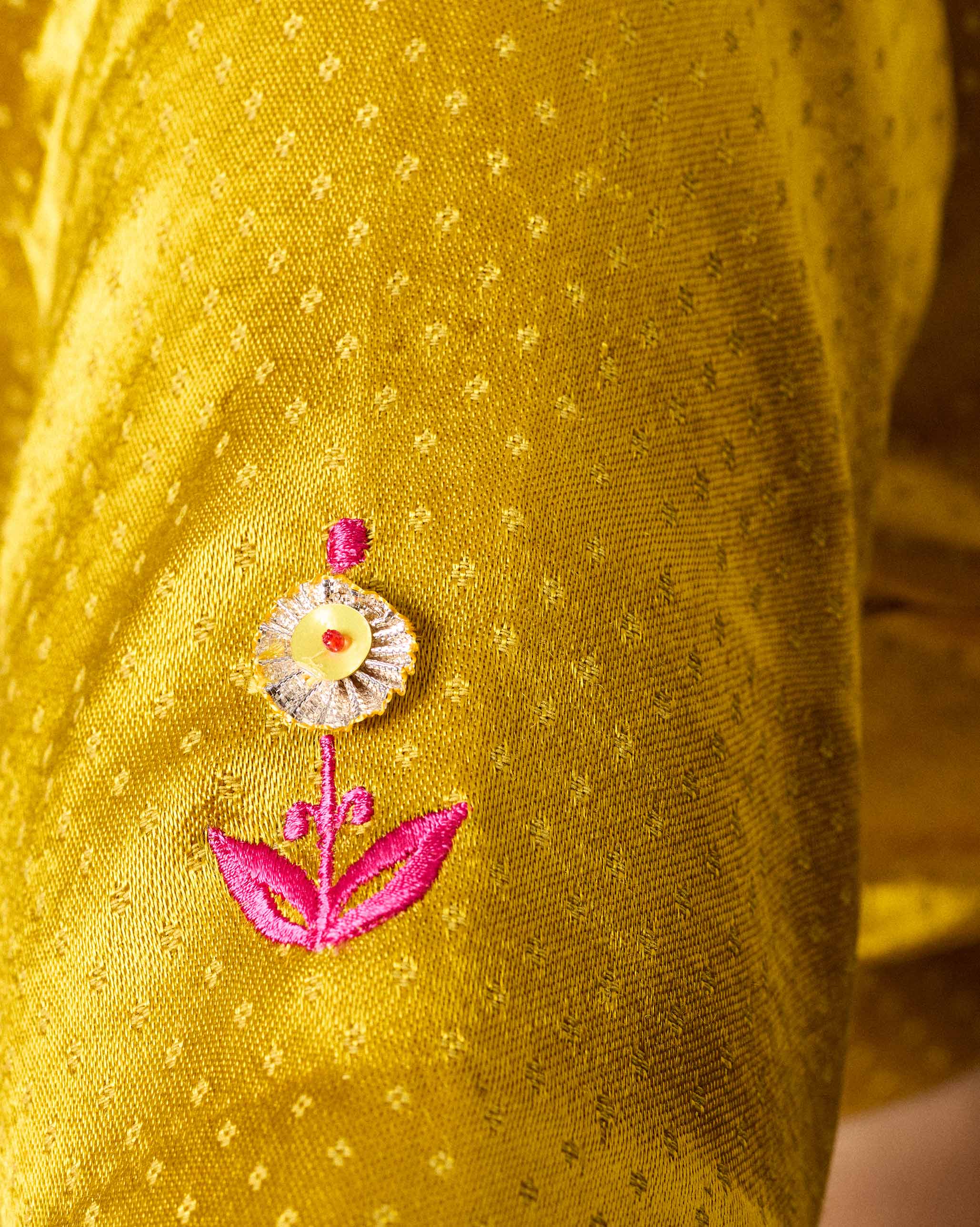 Dori Blouse - Chartreuse