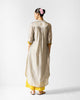 Kumaon Kurta - Grey & Gold Printed