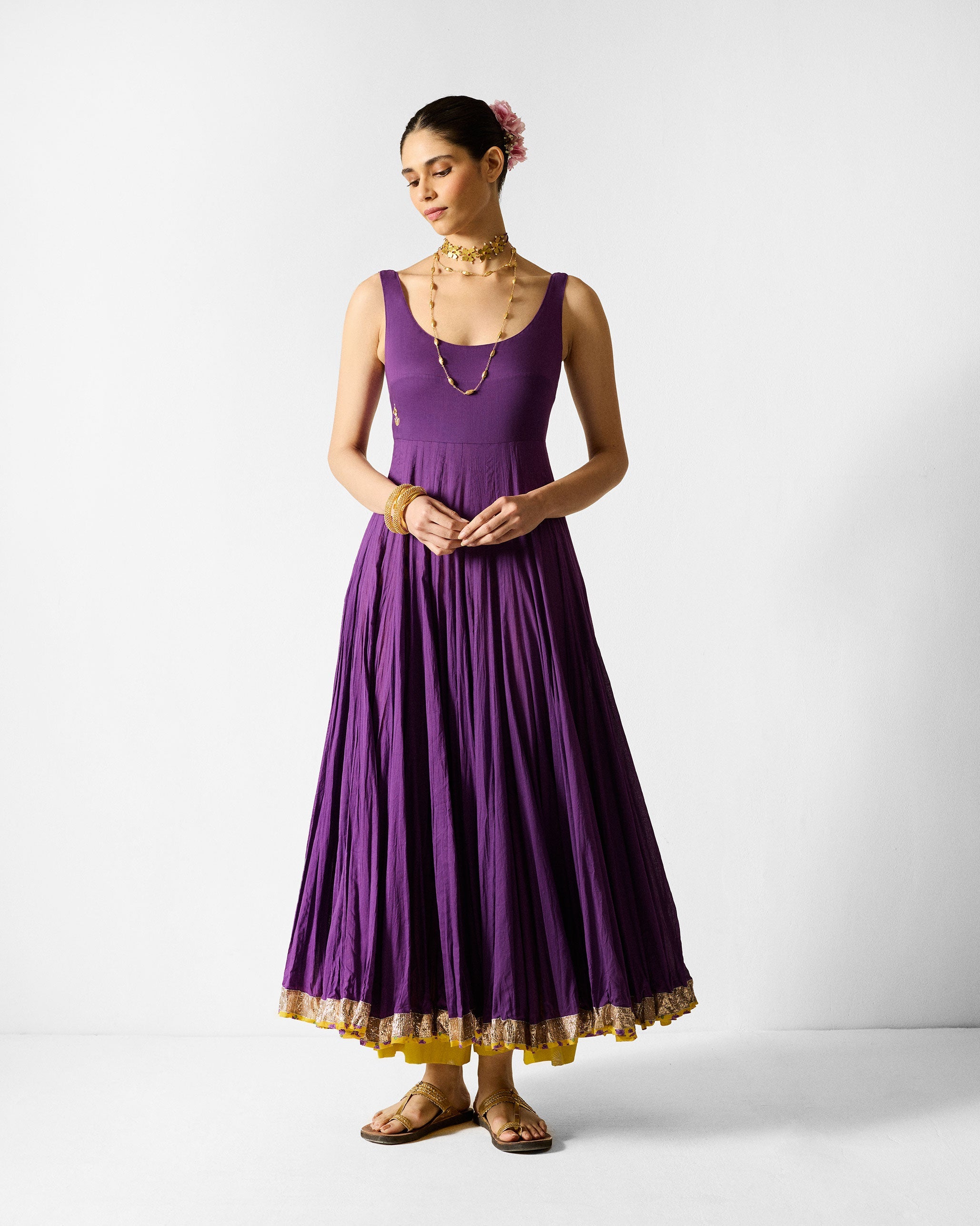 Kochi Kurta - Purple