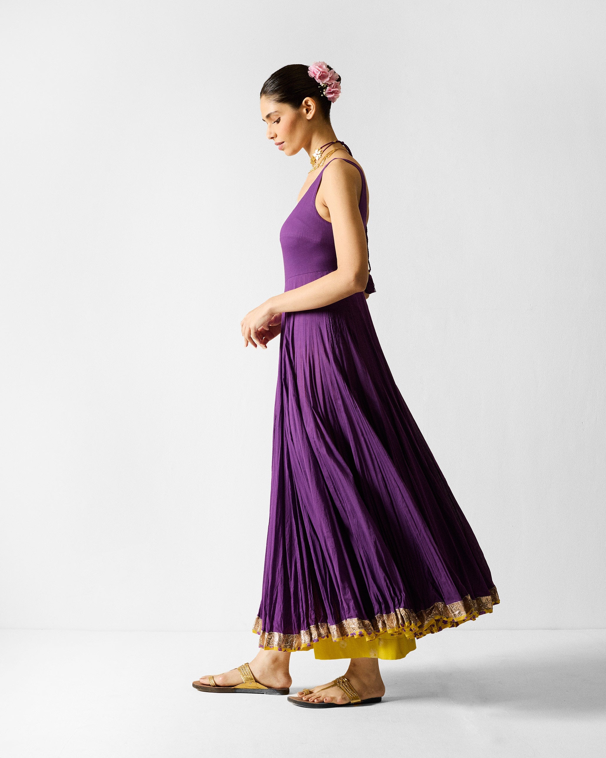 Kochi Kurta - Purple