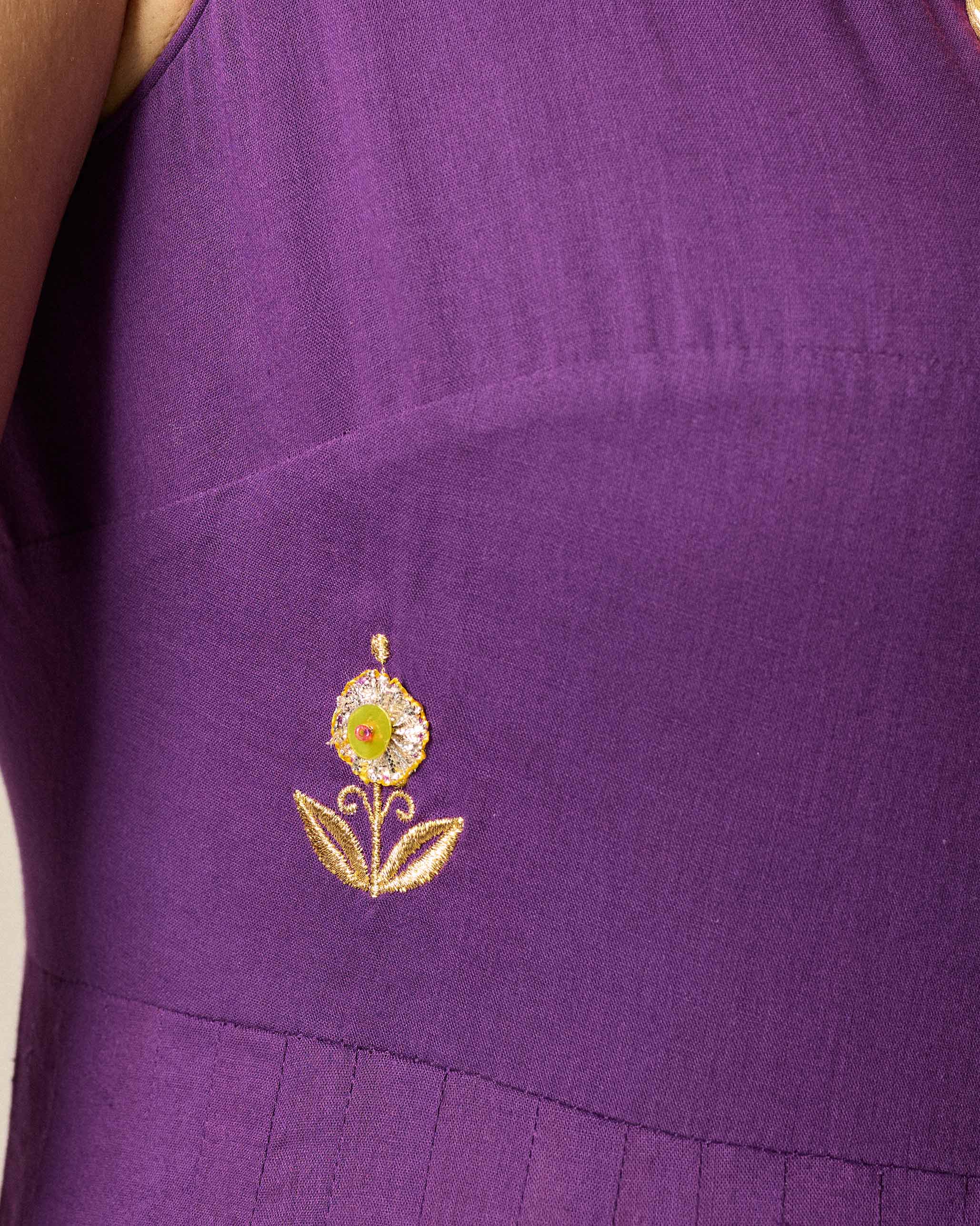 Kochi Kurta - Purple