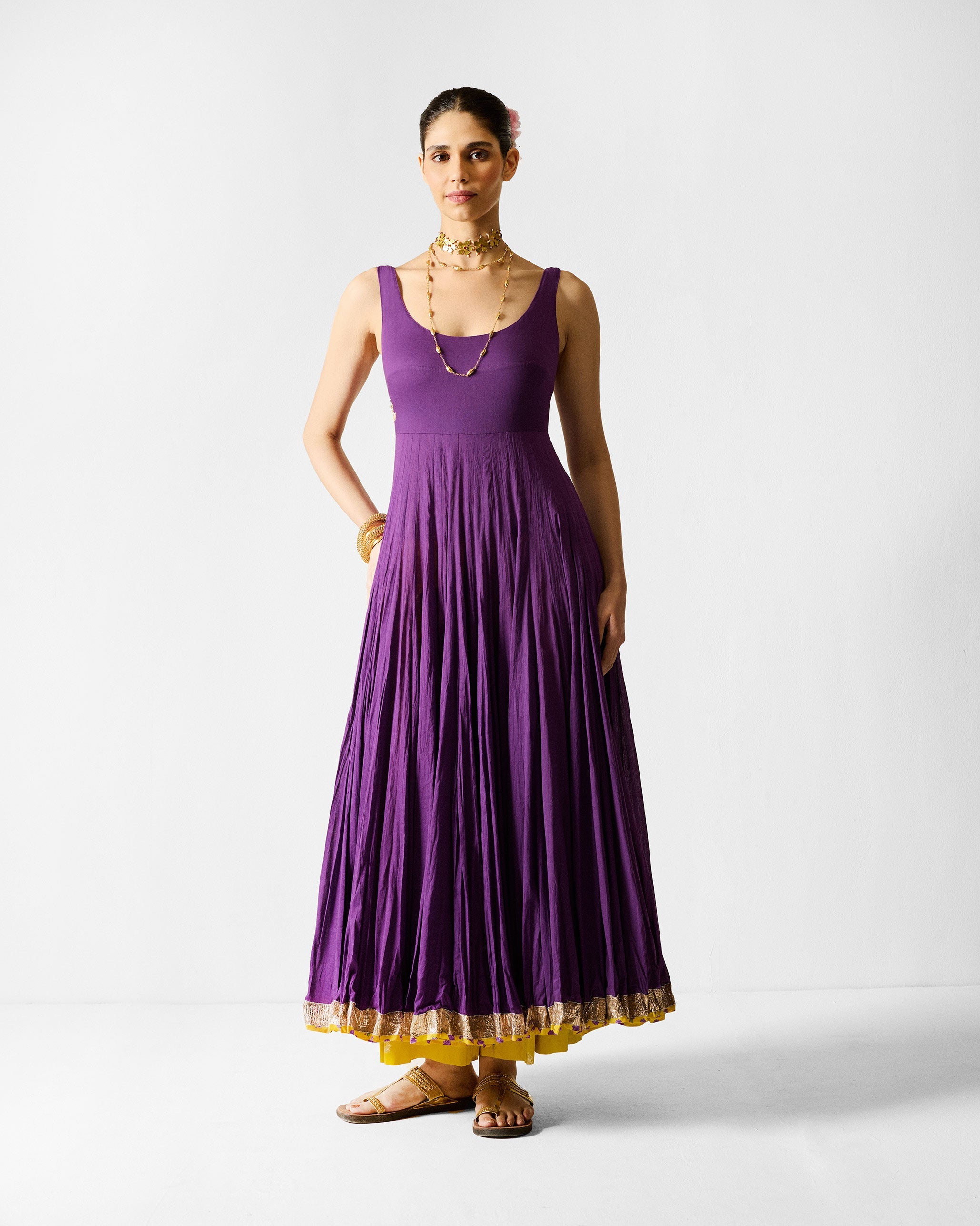 Kochi Kurta - Purple