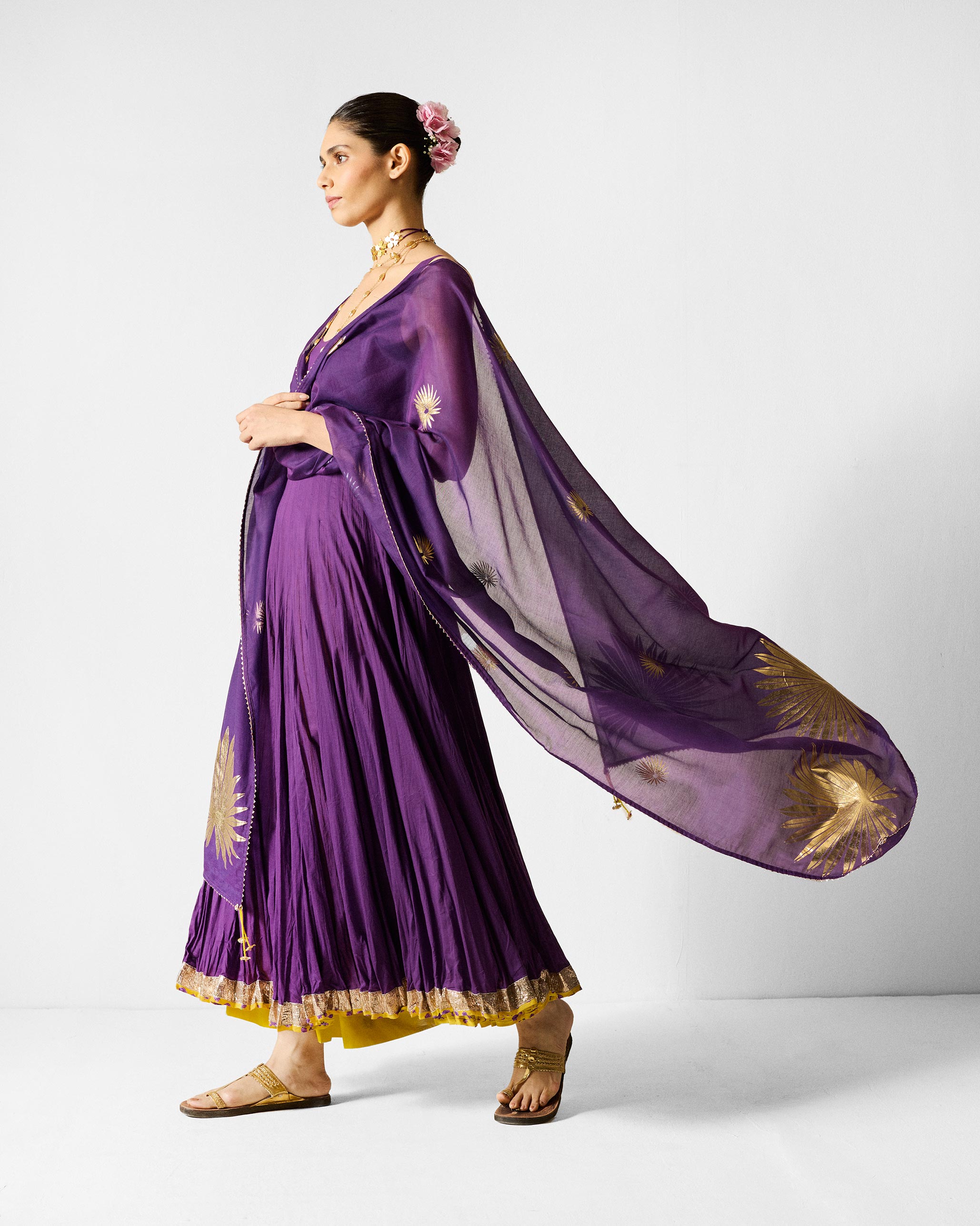 Kochi Kurta - Purple